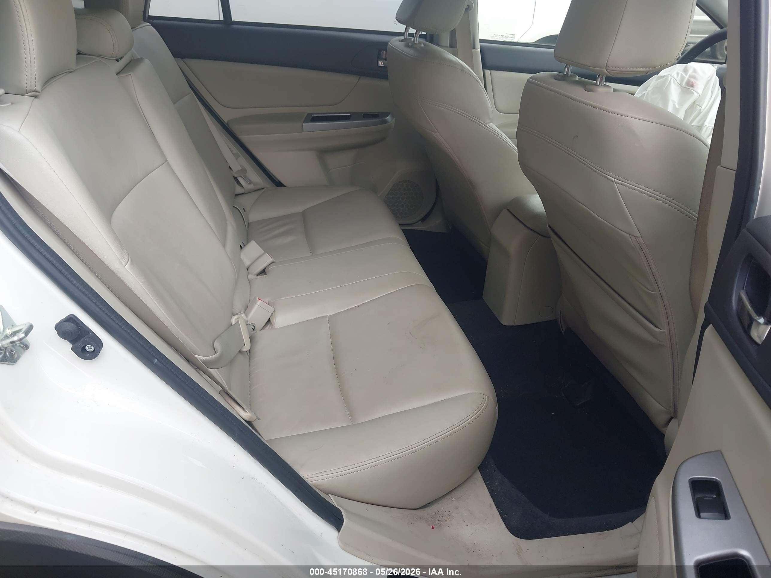2014 Subaru Xv Crosstrek Hybrid 2.0i Touring White vin: JF2GPBKC2EH220151