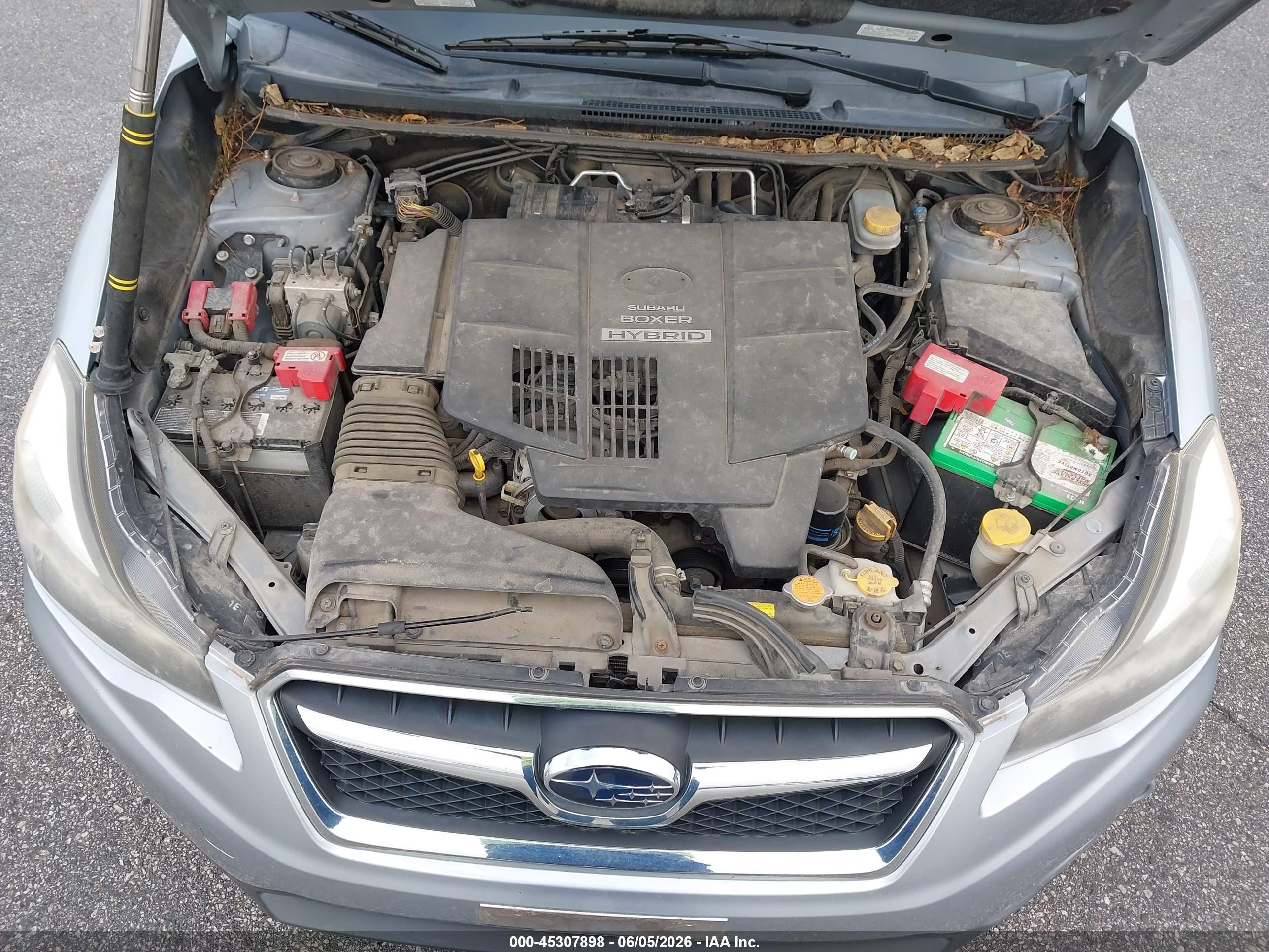2014 Subaru Xv Crosstrek Hybrid 2.0i Touring Silver vin: JF2GPBKC2EH257930