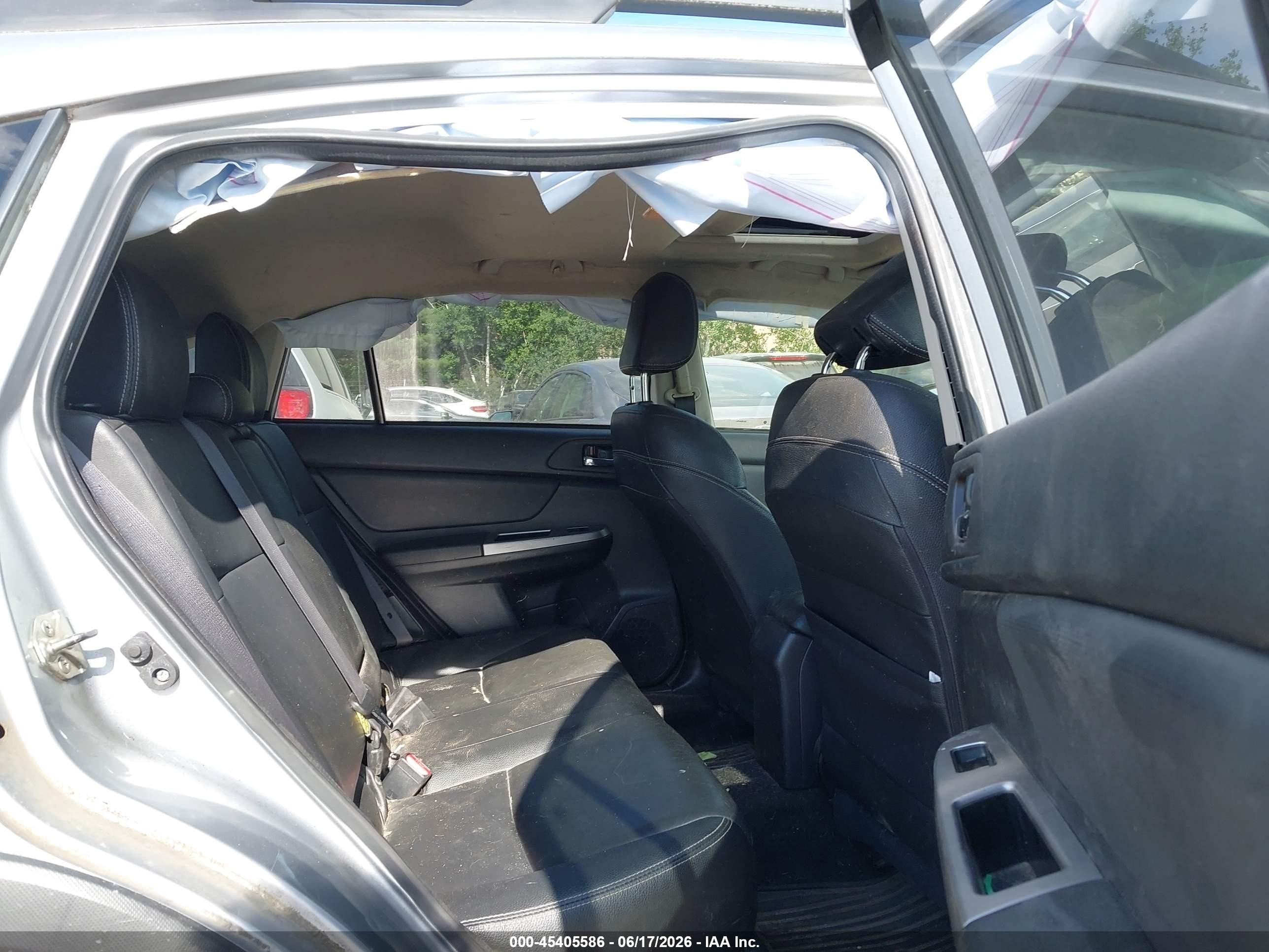 2014 Subaru Xv Crosstrek Hybrid 2.0i Touring Silver vin: JF2GPBKC2EH259967