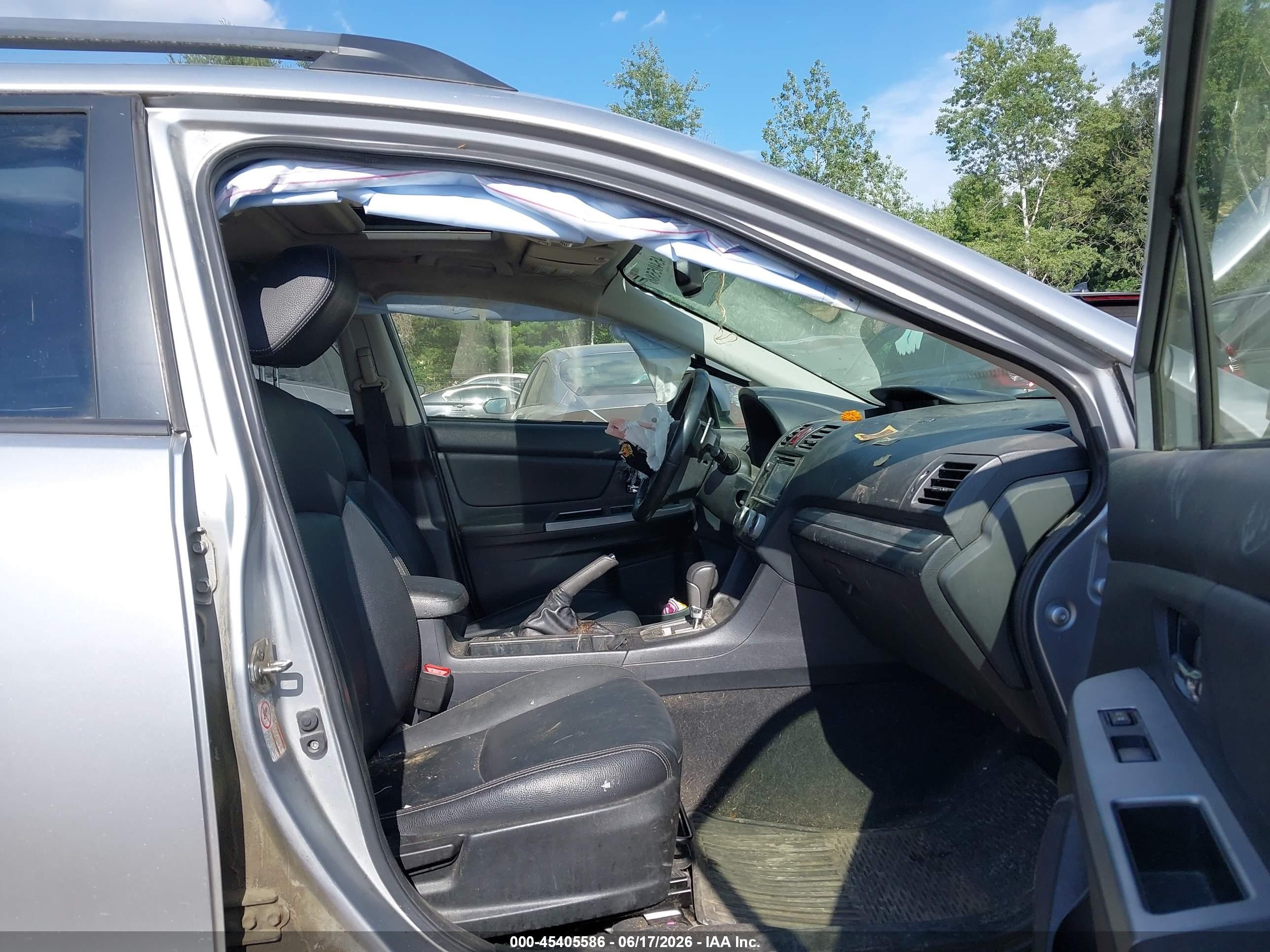 2014 Subaru Xv Crosstrek Hybrid 2.0i Touring Silver vin: JF2GPBKC2EH259967