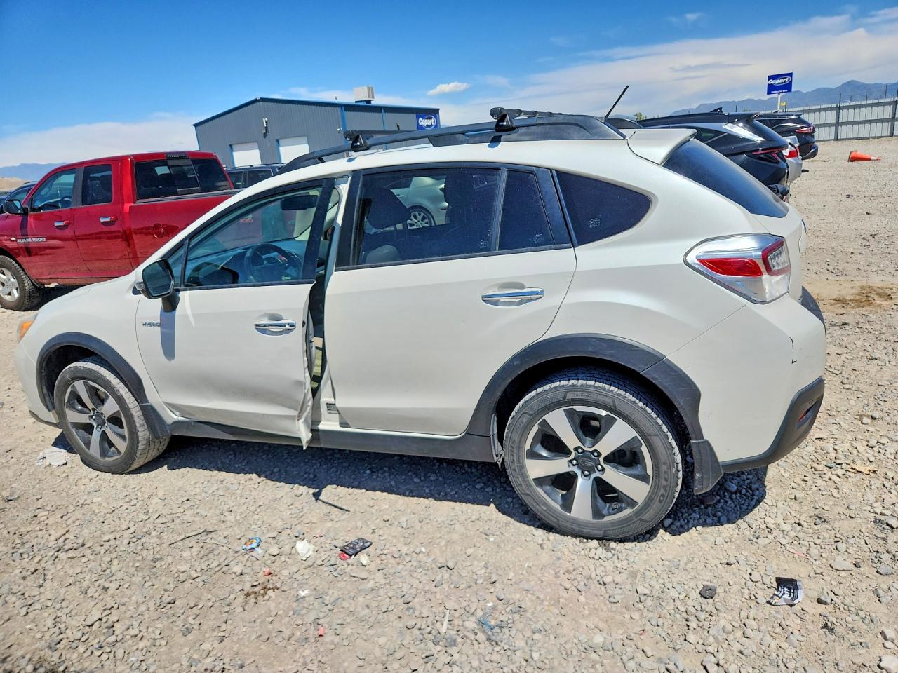 2014 Subaru Xv Crosstrek 2.0i Hybrid Touring Белый vin: JF2GPBKC2EH346333