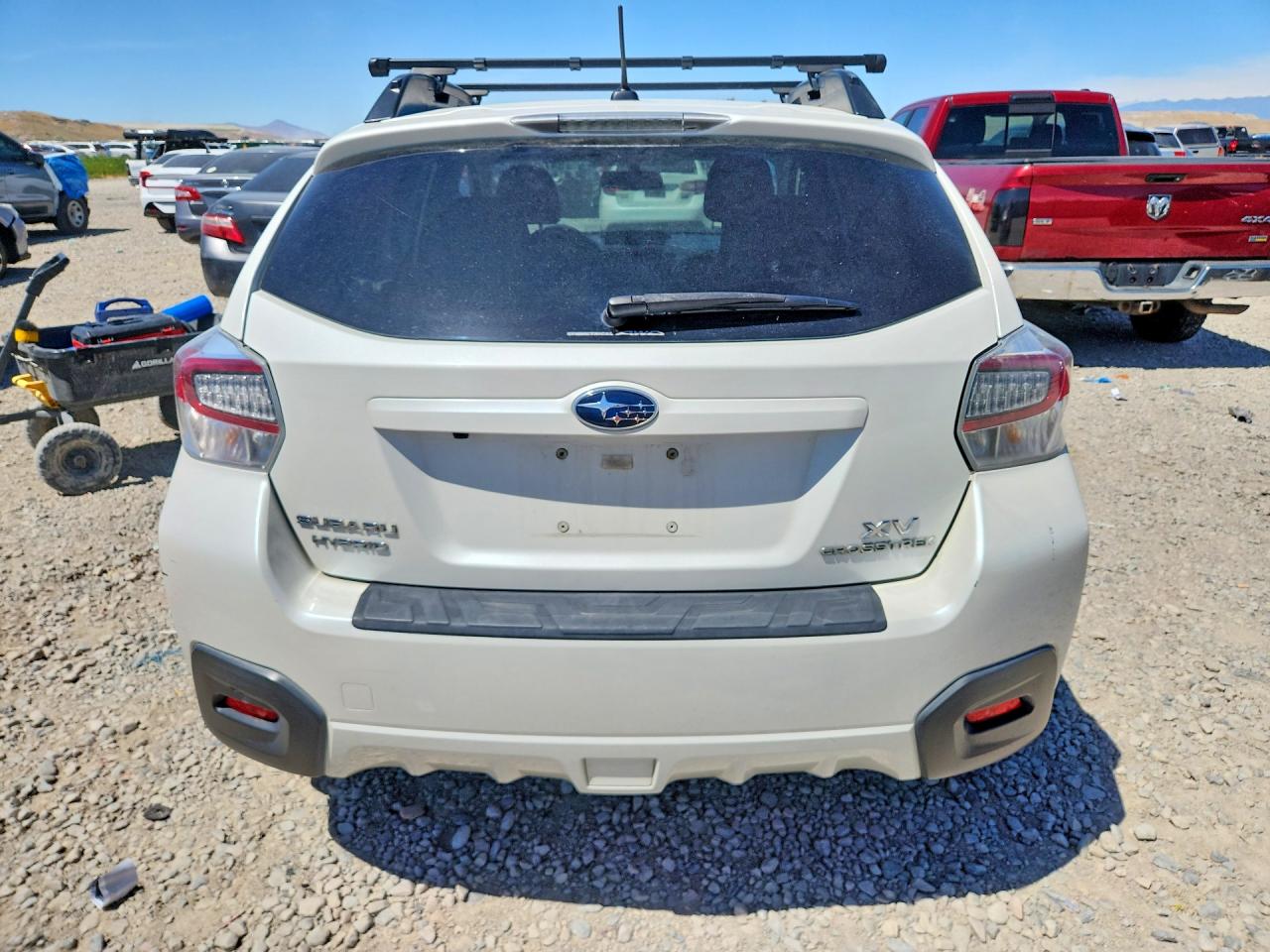 2014 Subaru Xv Crosstrek 2.0i Hybrid Touring Белый vin: JF2GPBKC2EH346333