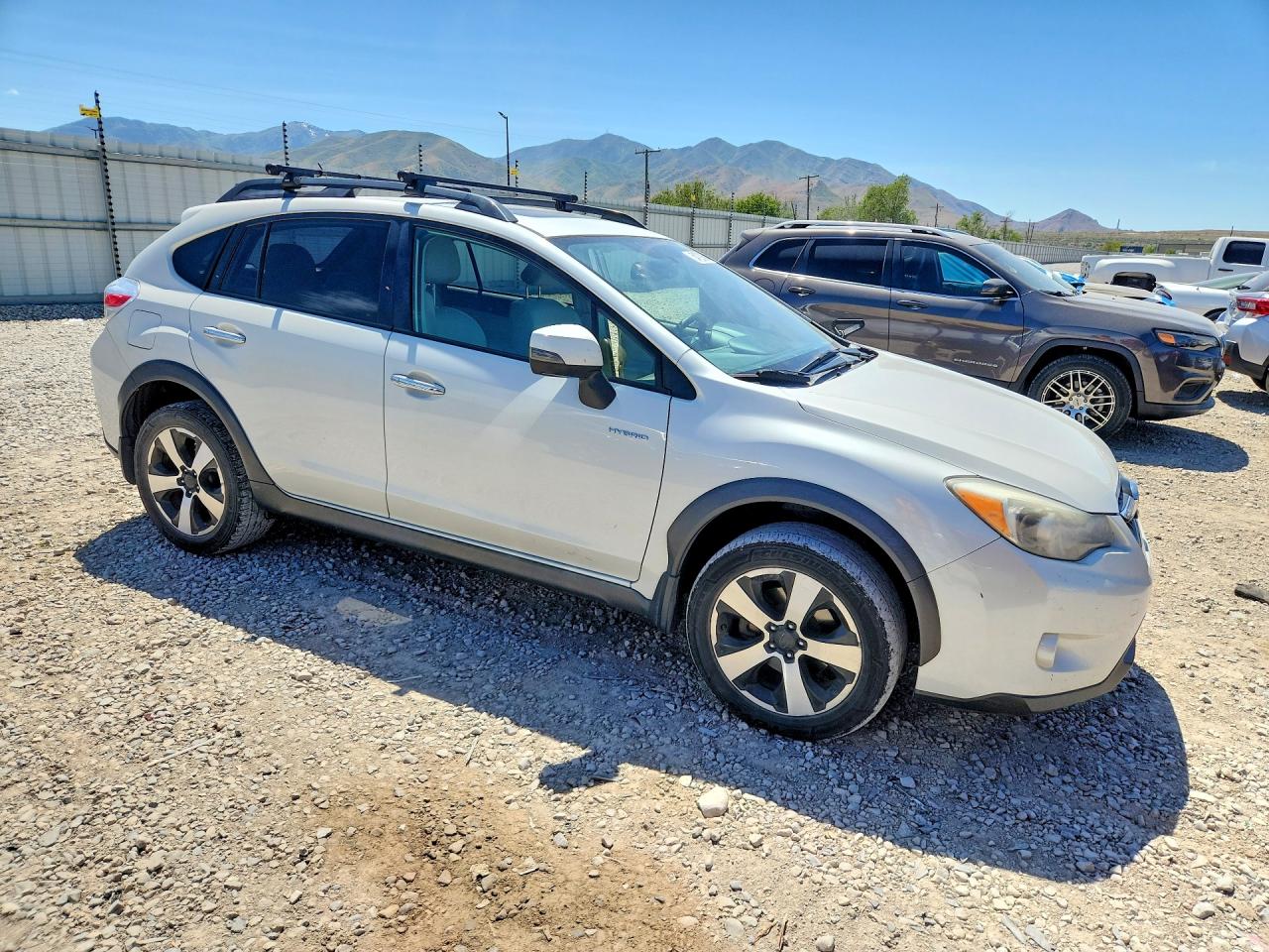 2014 Subaru Xv Crosstrek 2.0i Hybrid Touring Белый vin: JF2GPBKC2EH346333