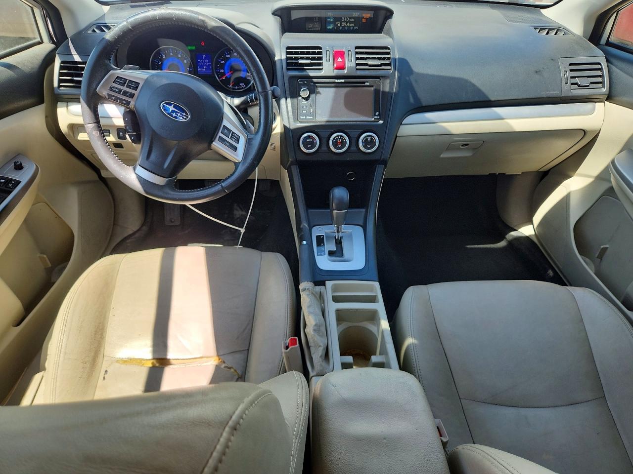 2014 Subaru Xv Crosstrek 2.0i Hybrid Touring Белый vin: JF2GPBKC2EH346333