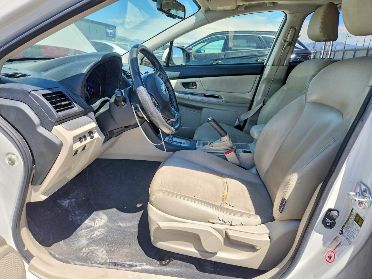 2014 Subaru Xv Crosstrek 2.0i Hybrid Touring Белый vin: JF2GPBKC2EH346333