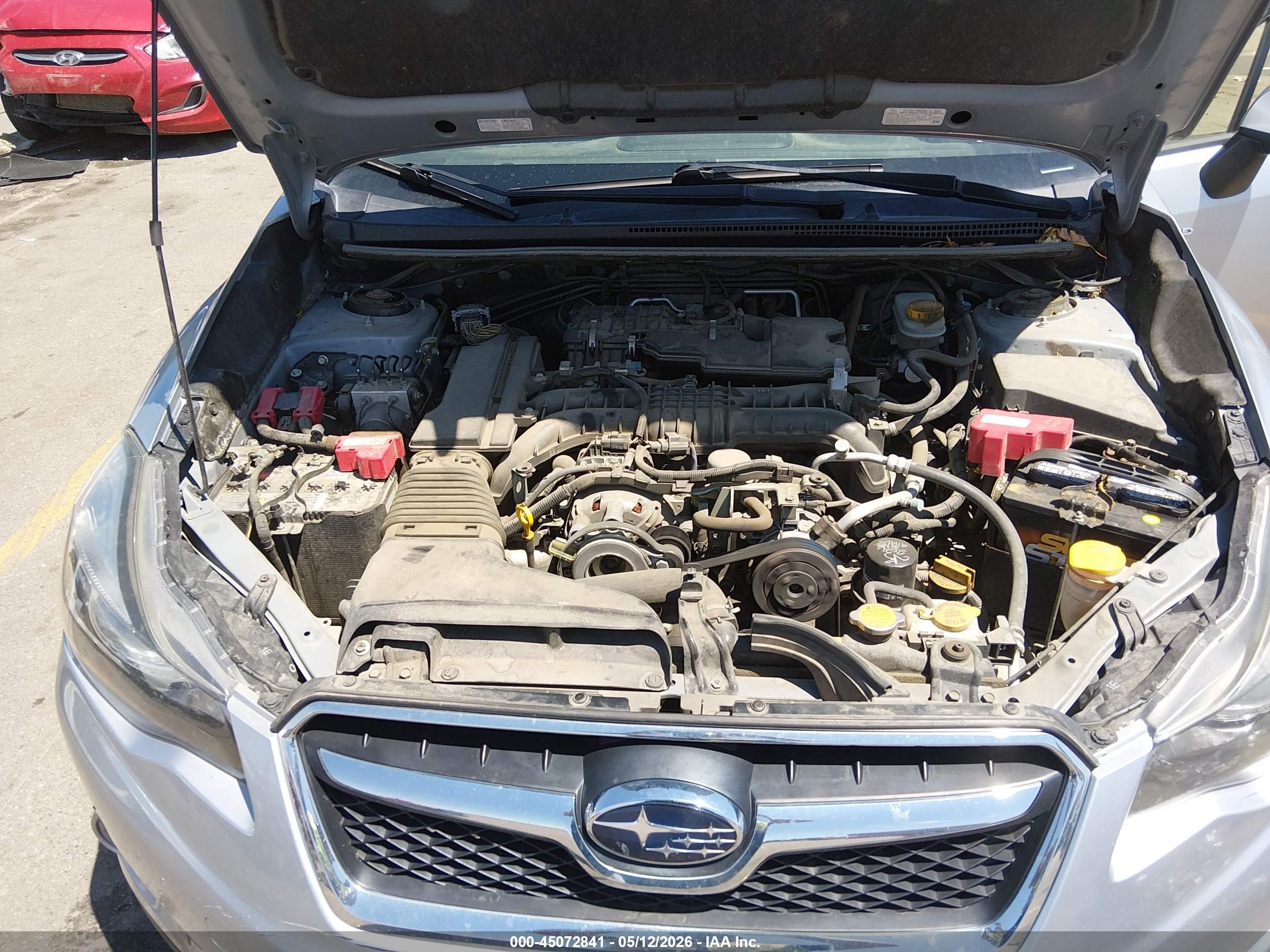 2014 Subaru Xv Crosstrek Hybrid 2.0i Touring Серебряный vin: JF2GPBKC3EH276471
