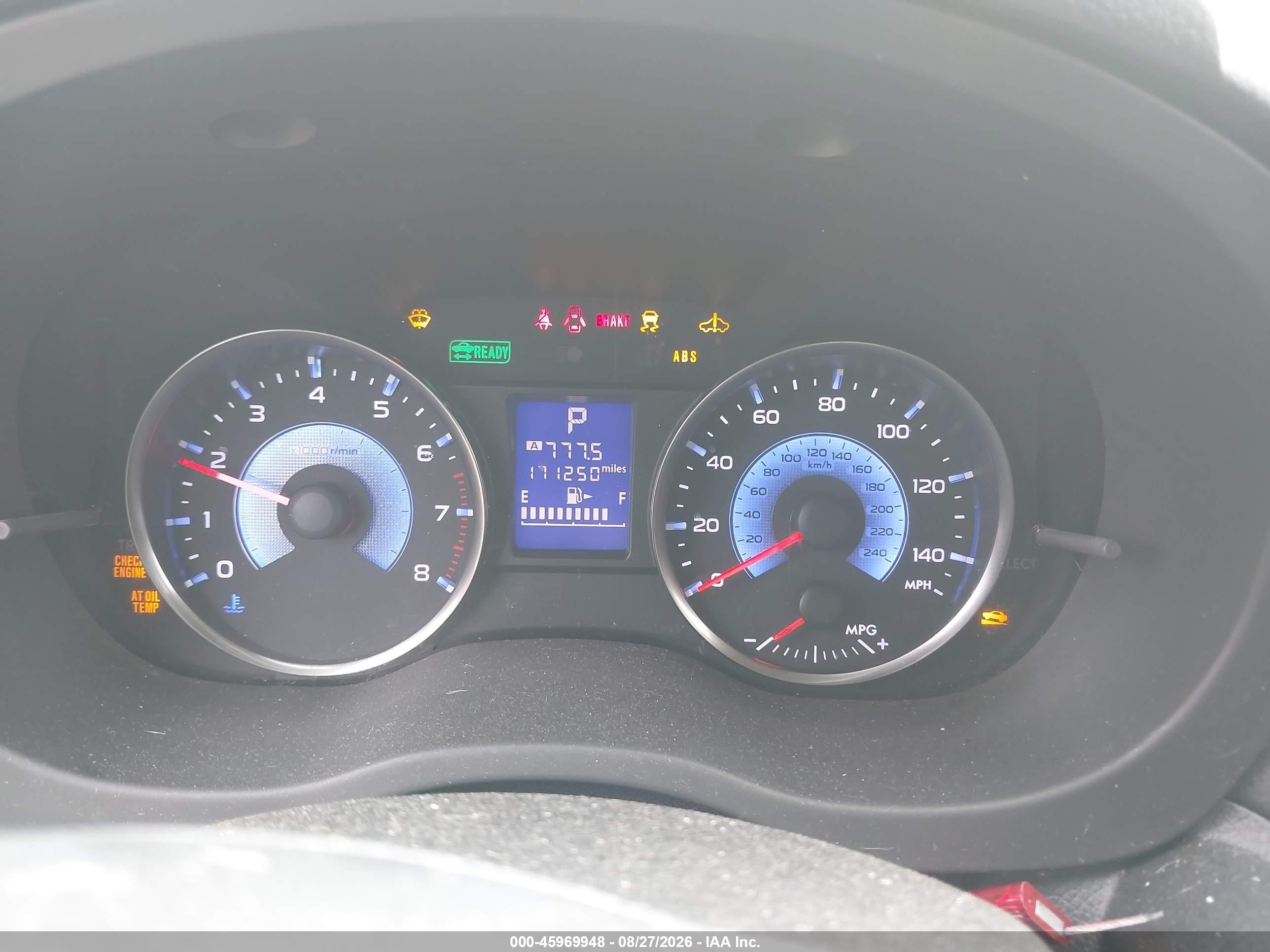 2014 Subaru Xv Crosstrek Hybrid 2.0i Touring Green vin: JF2GPBKC4EH221964