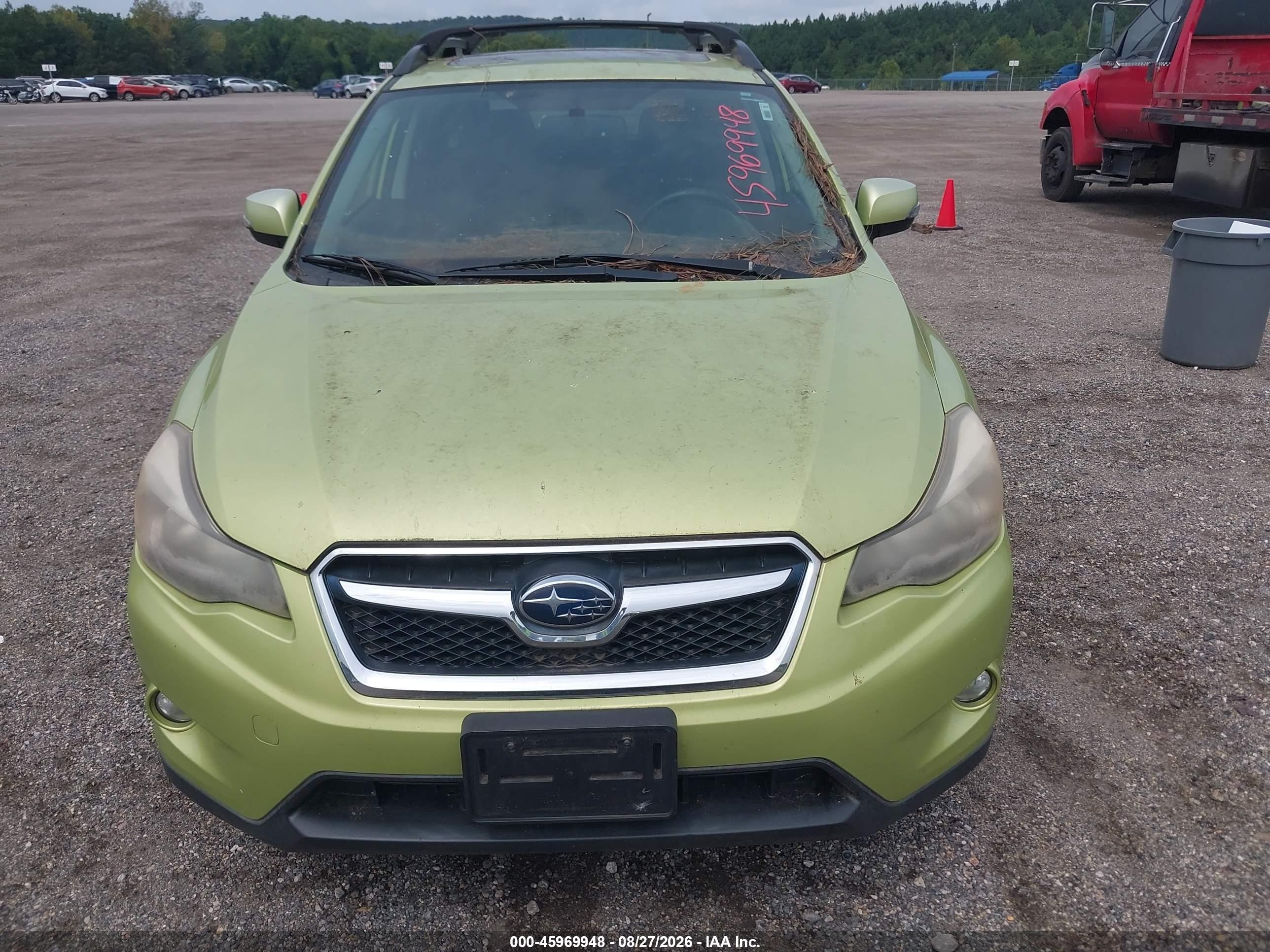 2014 Subaru Xv Crosstrek Hybrid 2.0i Touring Green vin: JF2GPBKC4EH221964