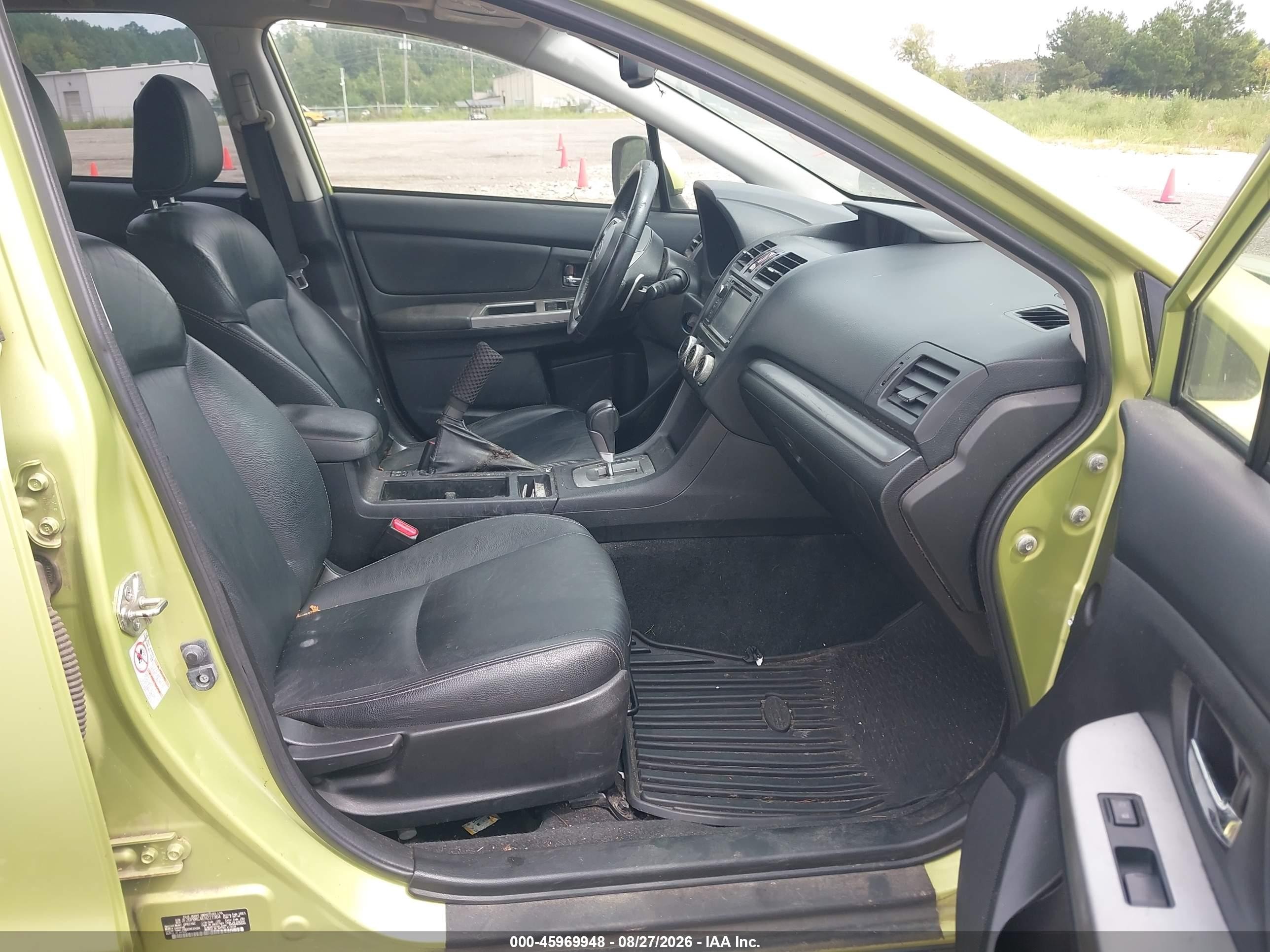 2014 Subaru Xv Crosstrek Hybrid 2.0i Touring Green vin: JF2GPBKC4EH221964