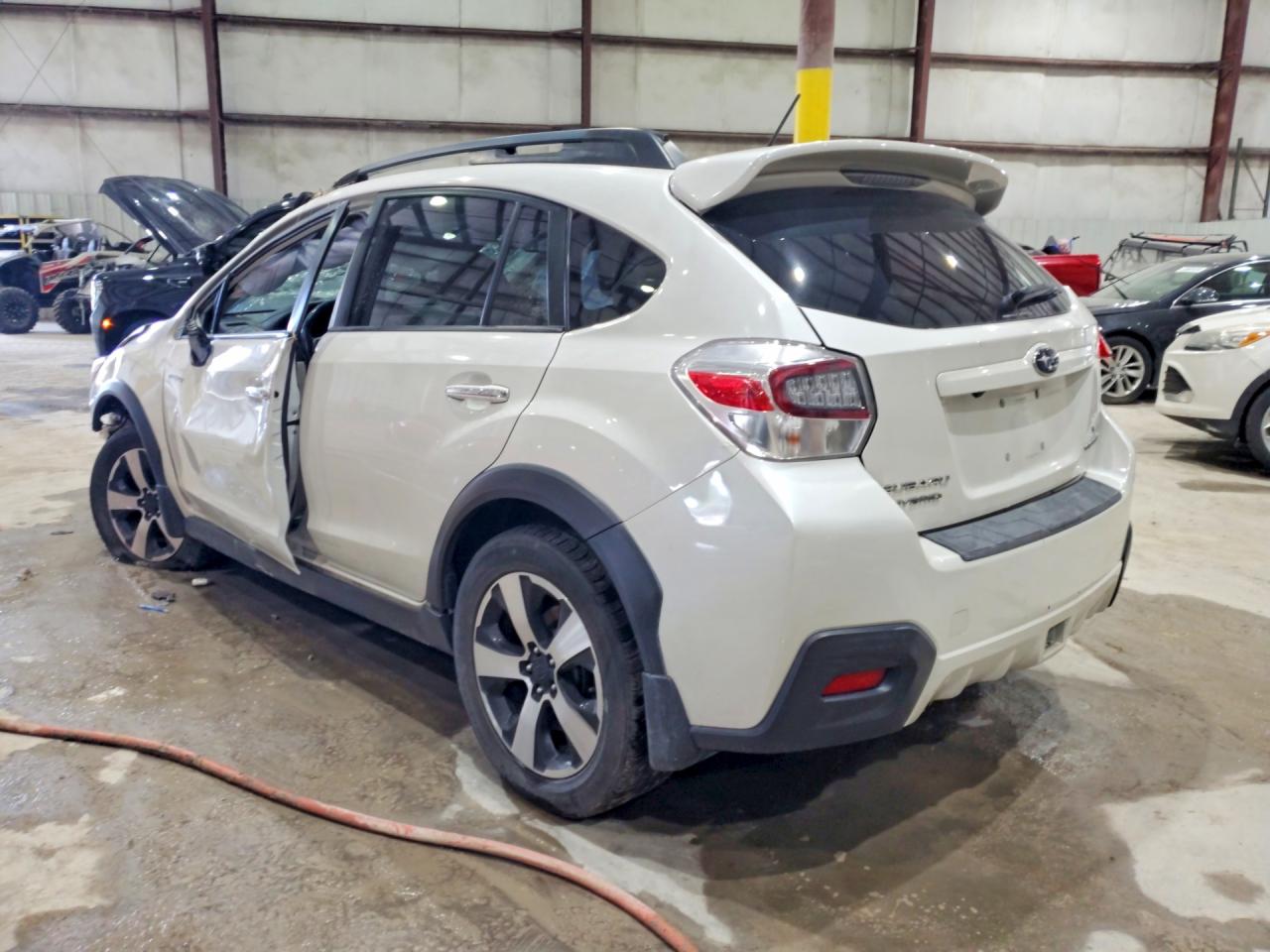 2014 Subaru Xv Crosstrek 2.0i Hybrid Touring White vin: JF2GPBKC4EH229921