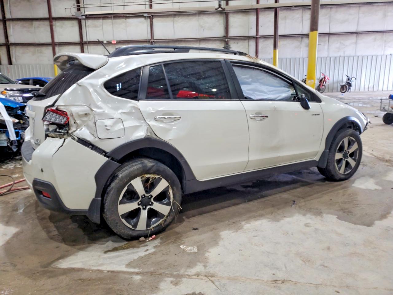 2014 Subaru Xv Crosstrek 2.0i Hybrid Touring White vin: JF2GPBKC4EH229921