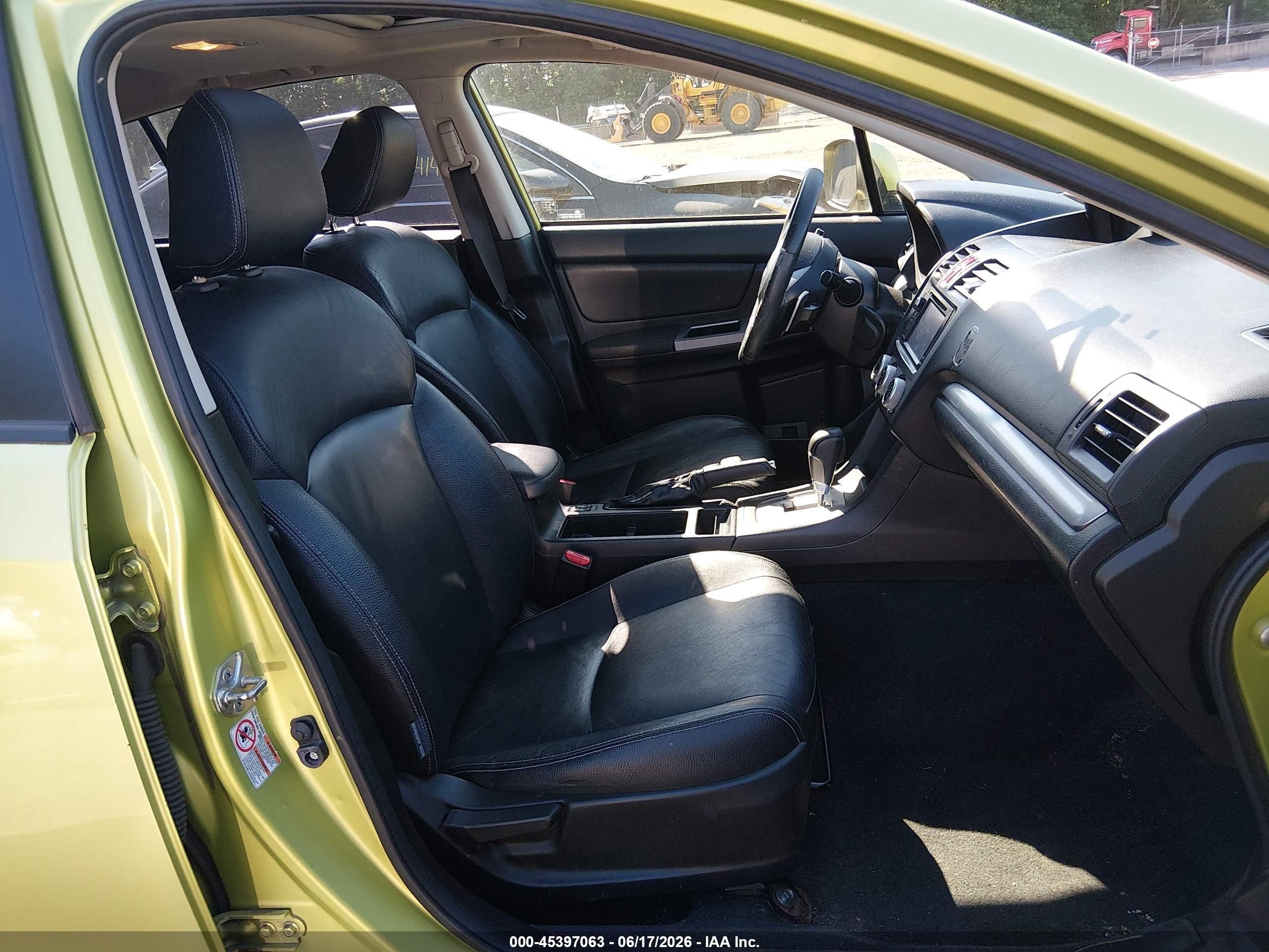 2014 Subaru Xv Crosstrek Hybrid 2.0i Touring Green vin: JF2GPBKC4EH239722