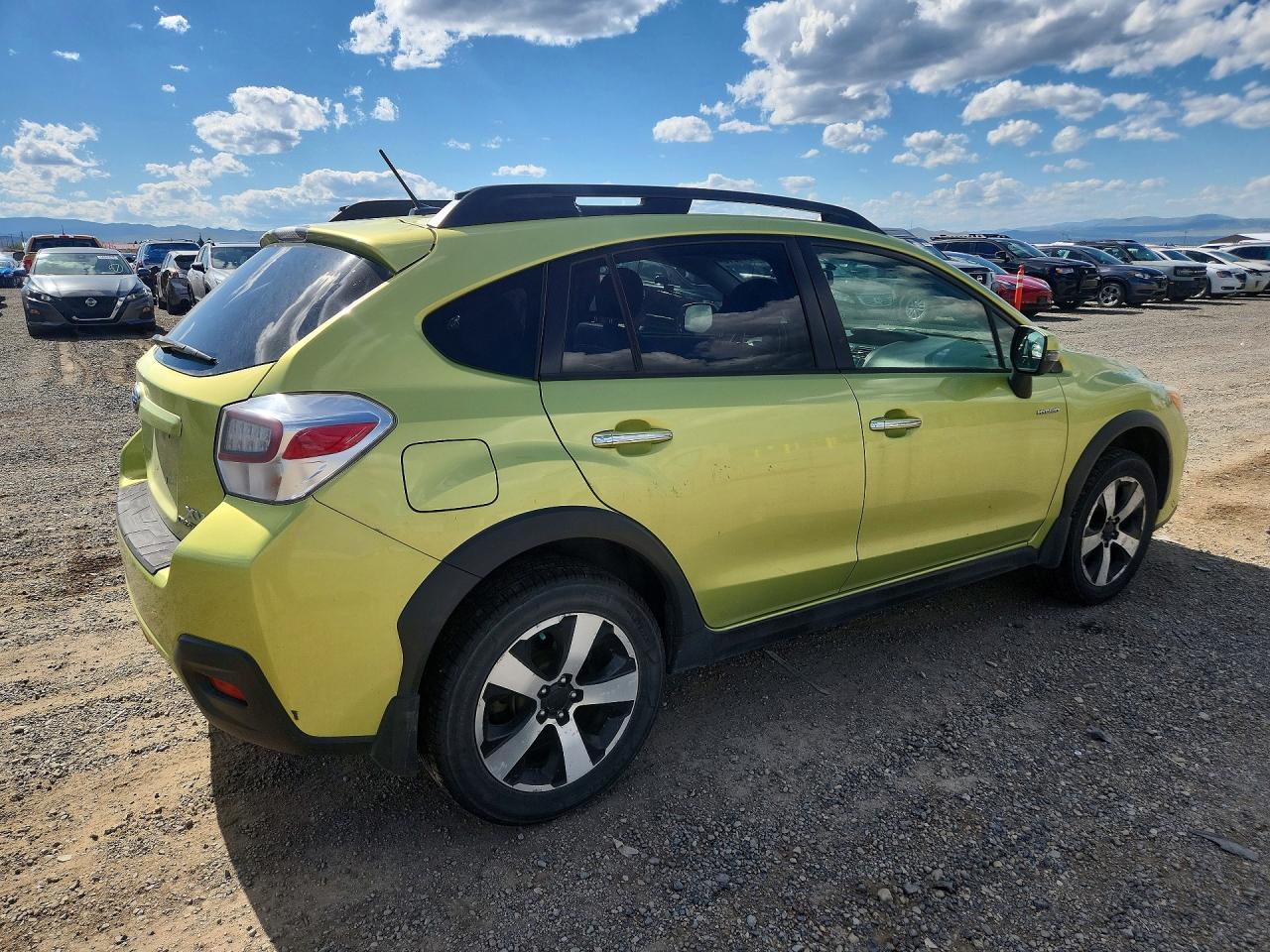 2014 Subaru Xv Crosstrek 2.0i Hybrid Touring Green vin: JF2GPBKC5EH282451