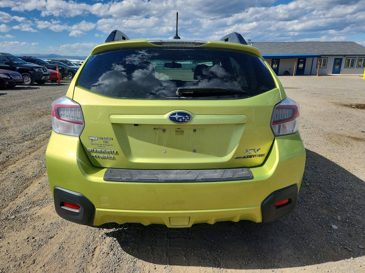 2014 Subaru Xv Crosstrek 2.0i Hybrid Touring Green vin: JF2GPBKC5EH282451