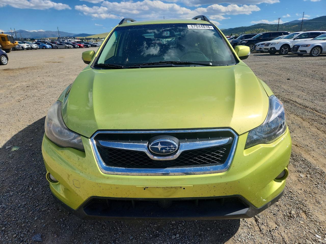2014 Subaru Xv Crosstrek 2.0i Hybrid Touring Green vin: JF2GPBKC5EH282451