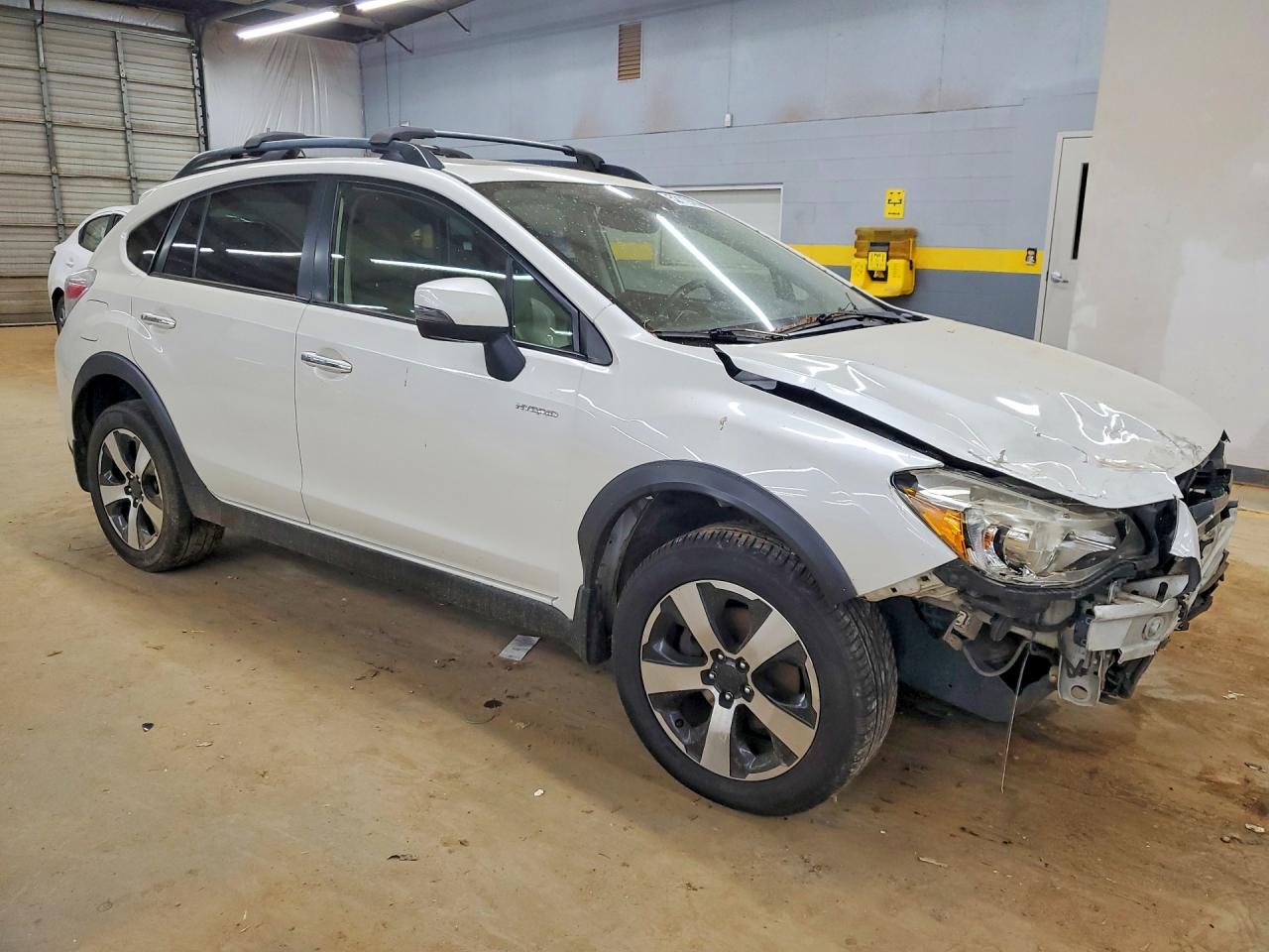 2014 Subaru Xv Crosstrek 2.0i Hybrid Touring White vin: JF2GPBKC5EH310491