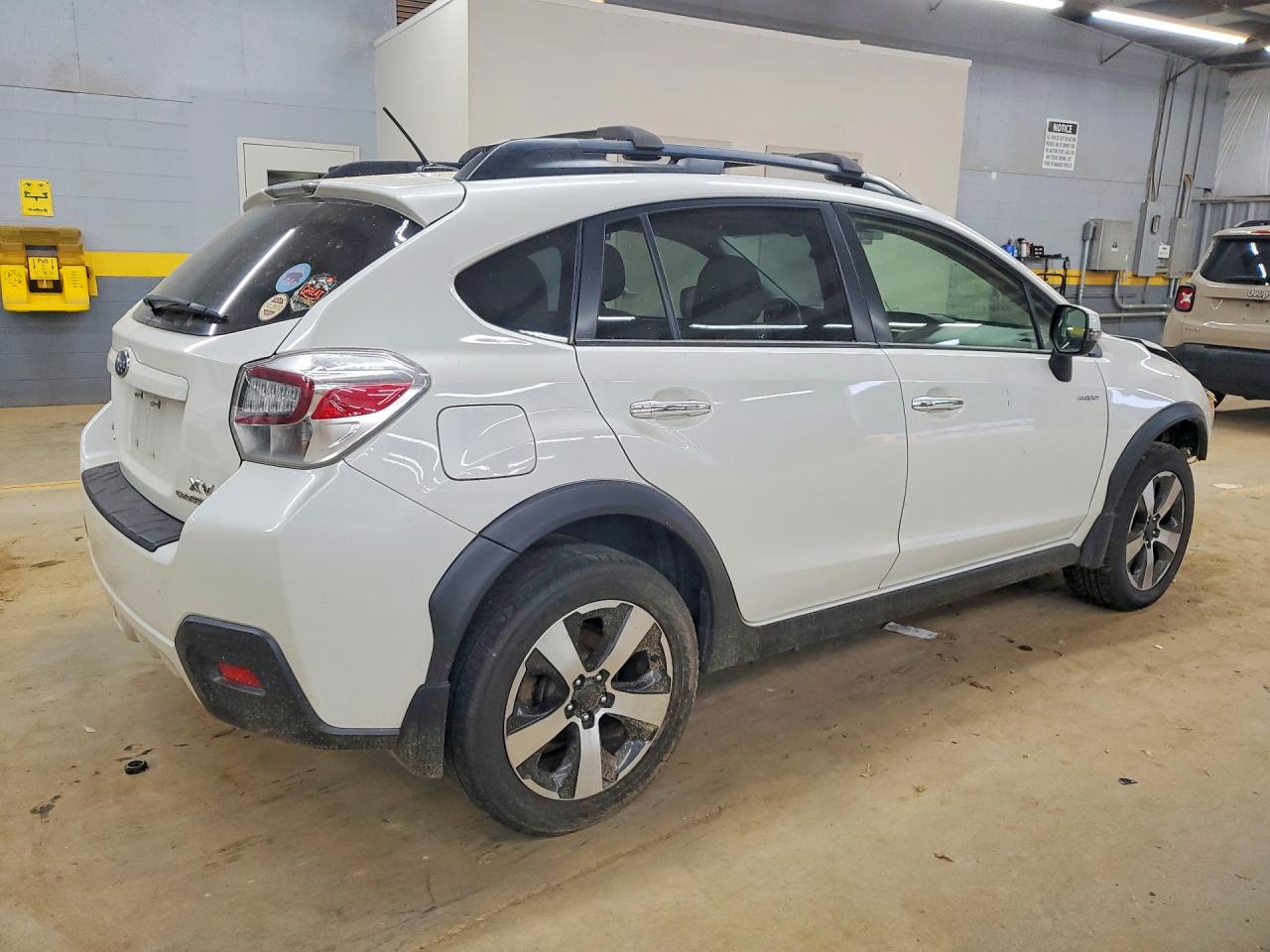 2014 Subaru Xv Crosstrek 2.0i Hybrid Touring White vin: JF2GPBKC5EH310491