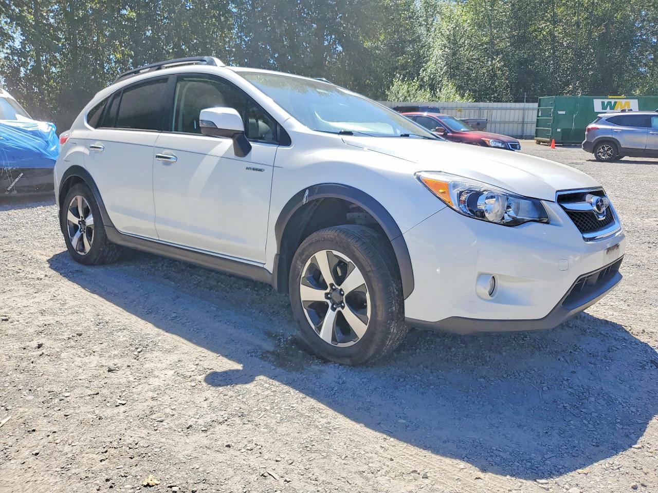 2014 Subaru Xv Crosstrek 2.0i Hybrid Touring Белый vin: JF2GPBKC5EH342311