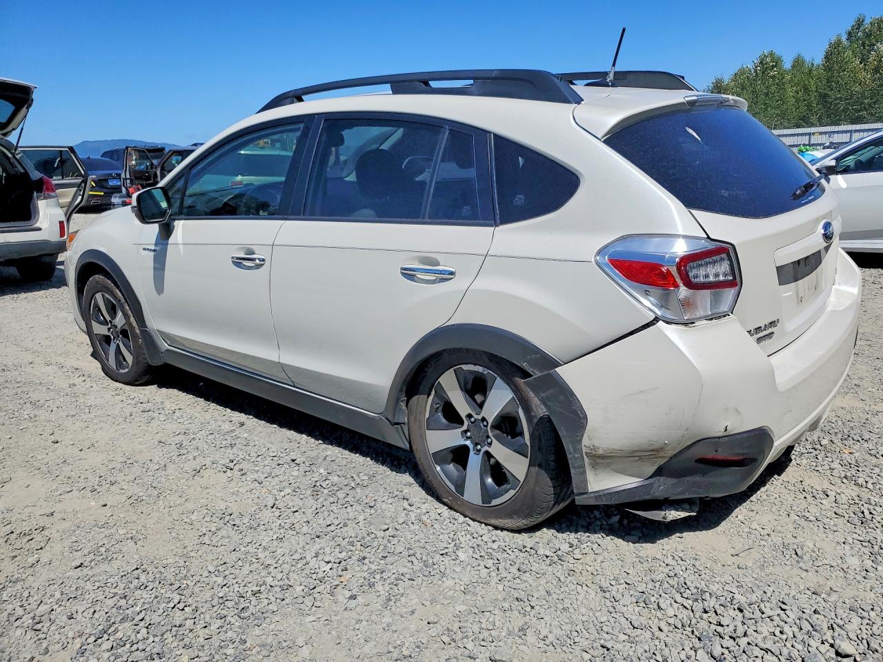2014 Subaru Xv Crosstrek 2.0i Hybrid Touring Белый vin: JF2GPBKC5EH342311