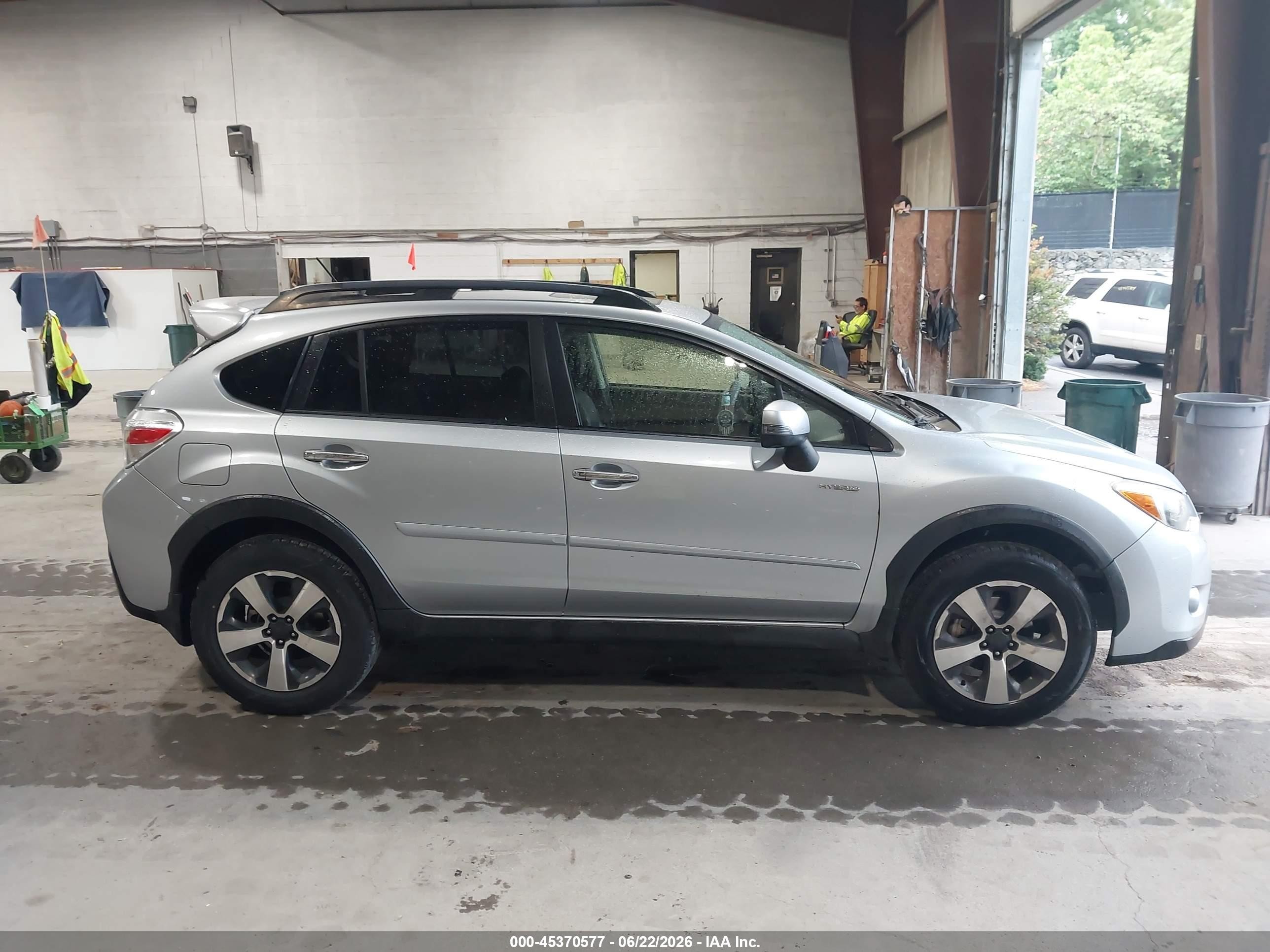2014 Subaru Xv Crosstrek Hybrid 2.0i Touring Gray vin: JF2GPBKC6EH223148