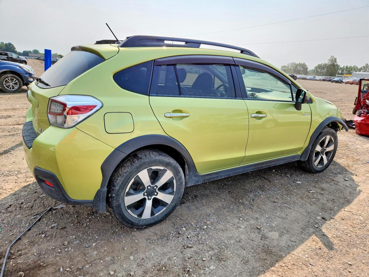 2014 Subaru Xv Crosstrek 2.0i Hybrid Touring Green vin: JF2GPBKC6EH241245