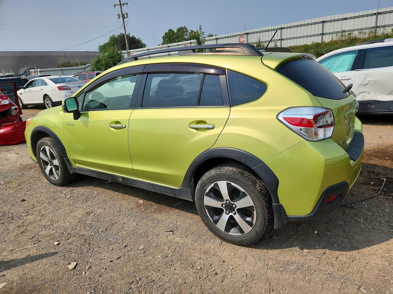 2014 Subaru Xv Crosstrek 2.0i Hybrid Touring Green vin: JF2GPBKC6EH241245