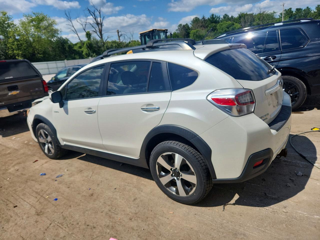 2014 Subaru Xv Crosstrek 2.0i Hybrid Touring White vin: JF2GPBKC6EH285407
