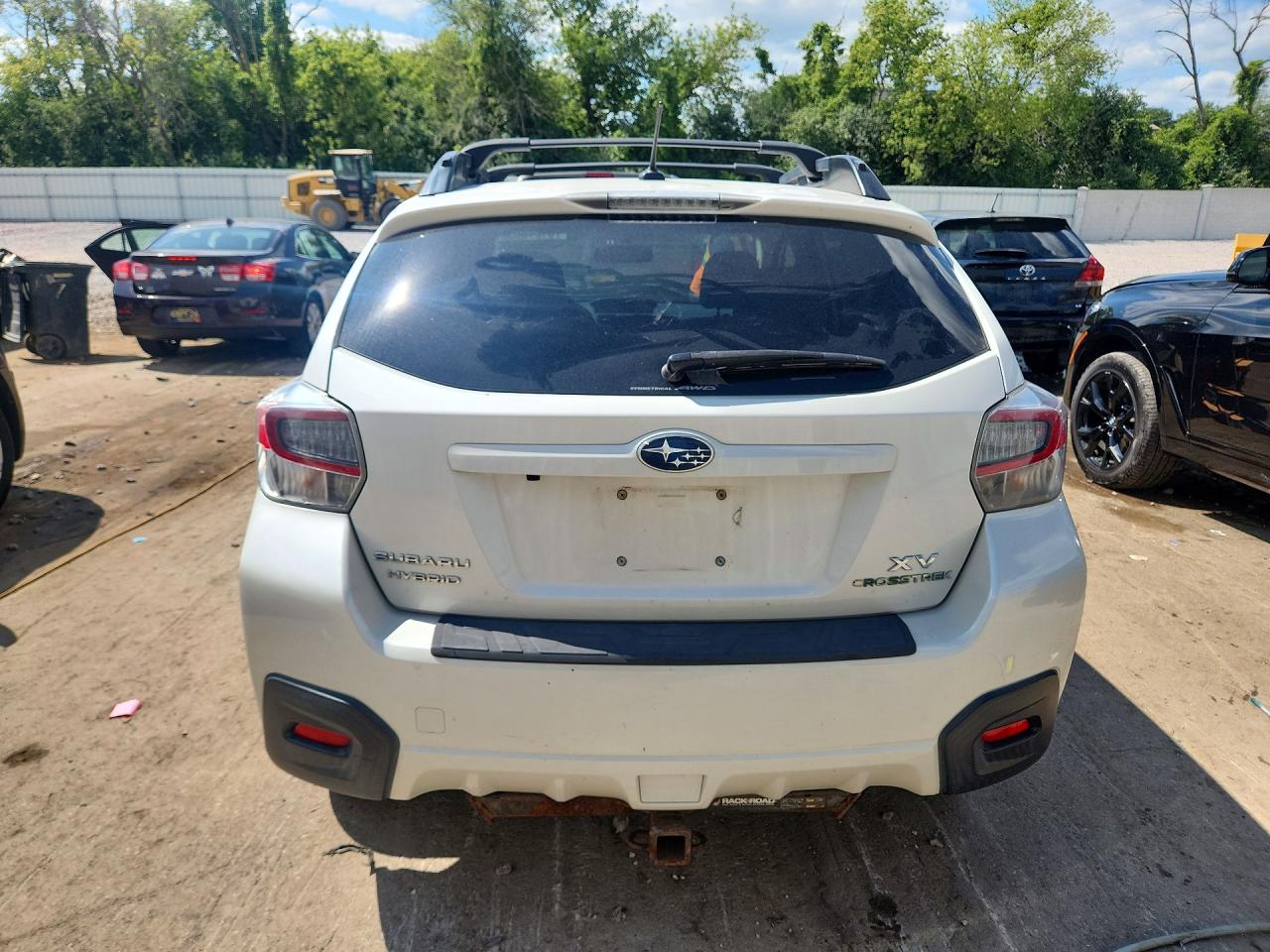 2014 Subaru Xv Crosstrek 2.0i Hybrid Touring White vin: JF2GPBKC6EH285407