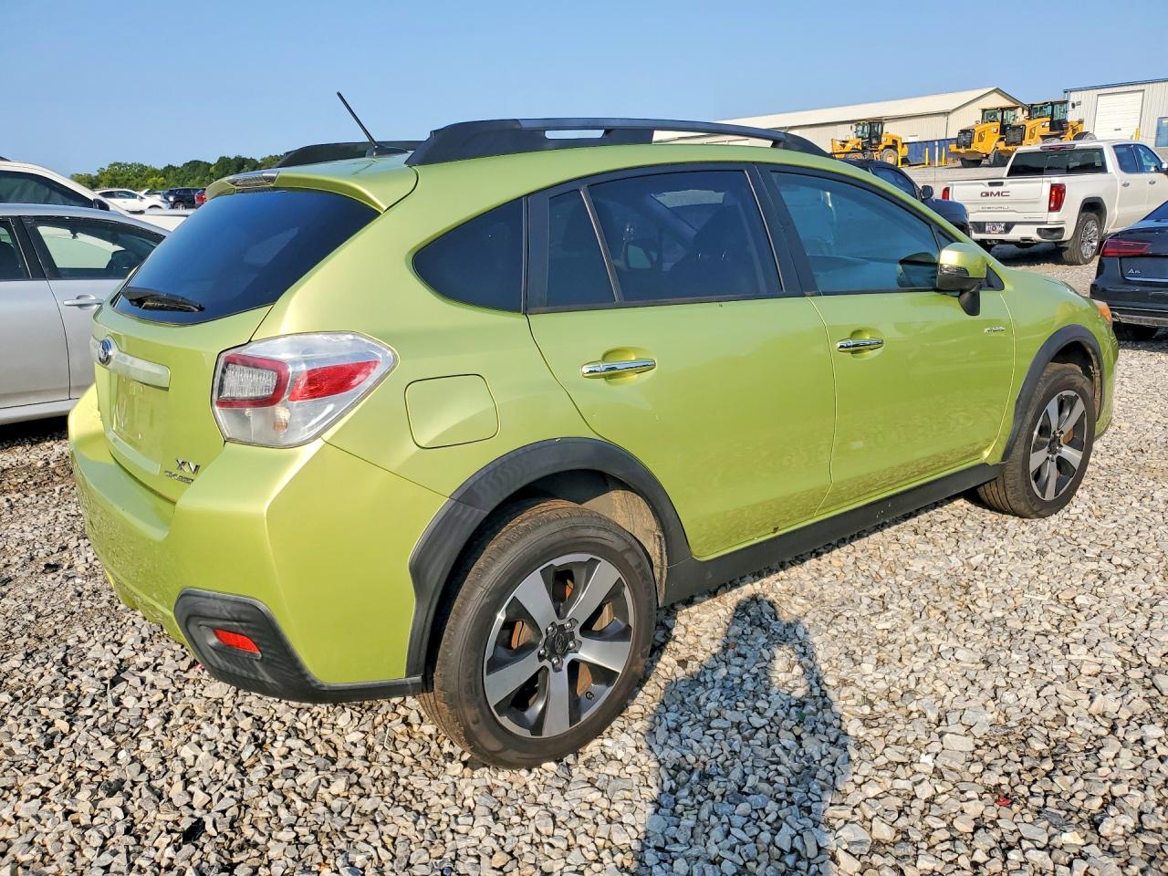 2014 Subaru Xv Crosstrek 2.0i Hybrid Touring Green vin: JF2GPBKC6EH330491