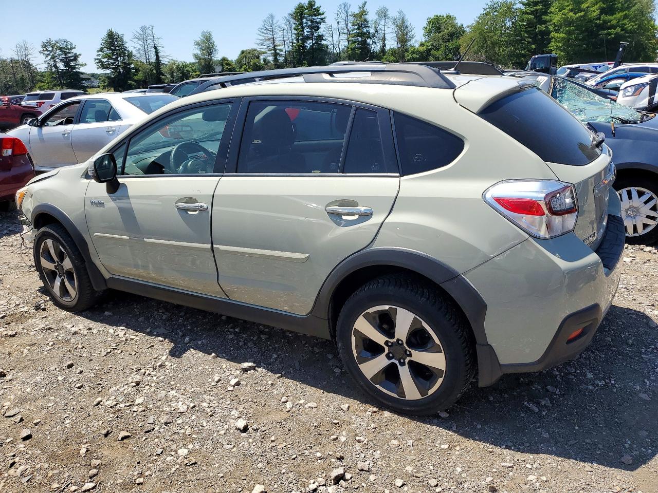 2014 Subaru Xv Crosstrek 2.0i Hybrid Touring Cream vin: JF2GPBKC6EH331110