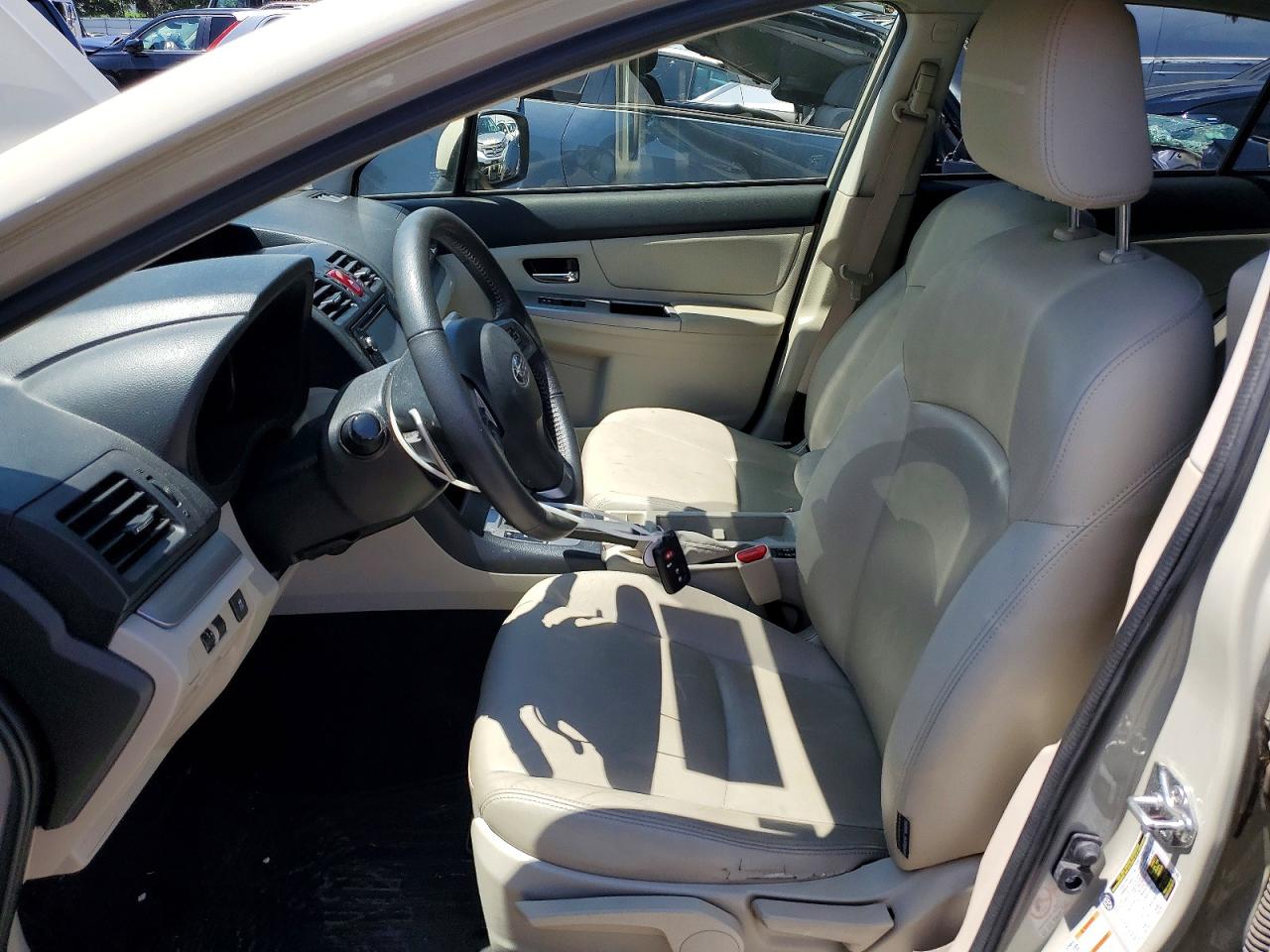 2014 Subaru Xv Crosstrek 2.0i Hybrid Touring Cream vin: JF2GPBKC6EH331110