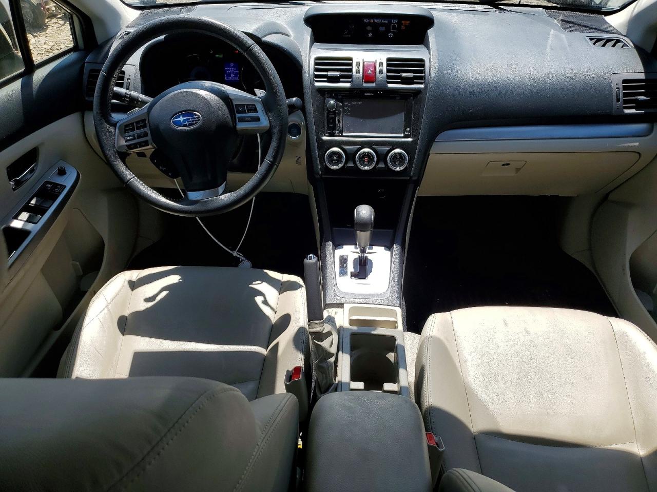 2014 Subaru Xv Crosstrek 2.0i Hybrid Touring Cream vin: JF2GPBKC6EH331110