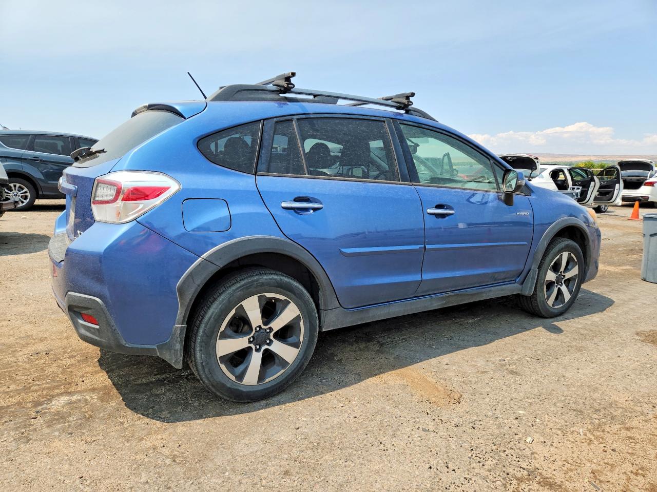 2014 Subaru Xv Crosstrek 2.0i Hybrid Touring Blue vin: JF2GPBKC7EH232652