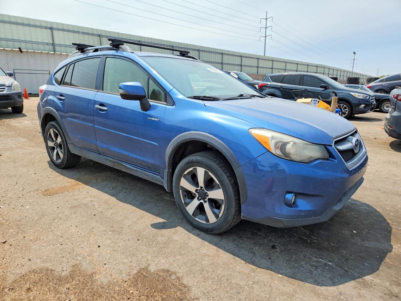 2014 Subaru Xv Crosstrek 2.0i Hybrid Touring Blue vin: JF2GPBKC7EH232652