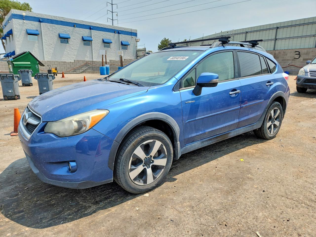 2014 Subaru Xv Crosstrek 2.0i Hybrid Touring Blue vin: JF2GPBKC7EH232652