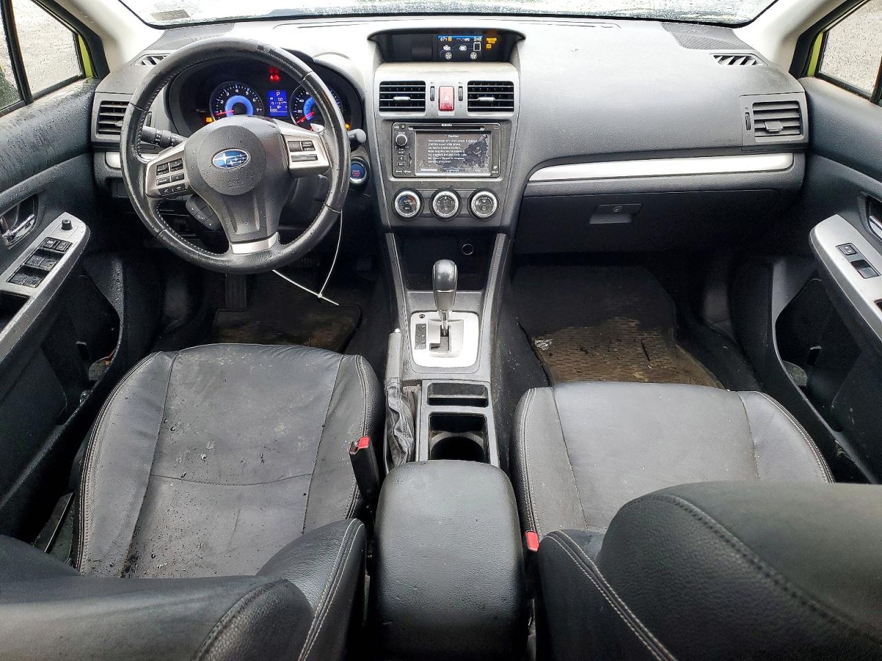 2014 Subaru Xv Crosstrek 2.0i Hybrid Touring Green vin: JF2GPBKC7EH278210