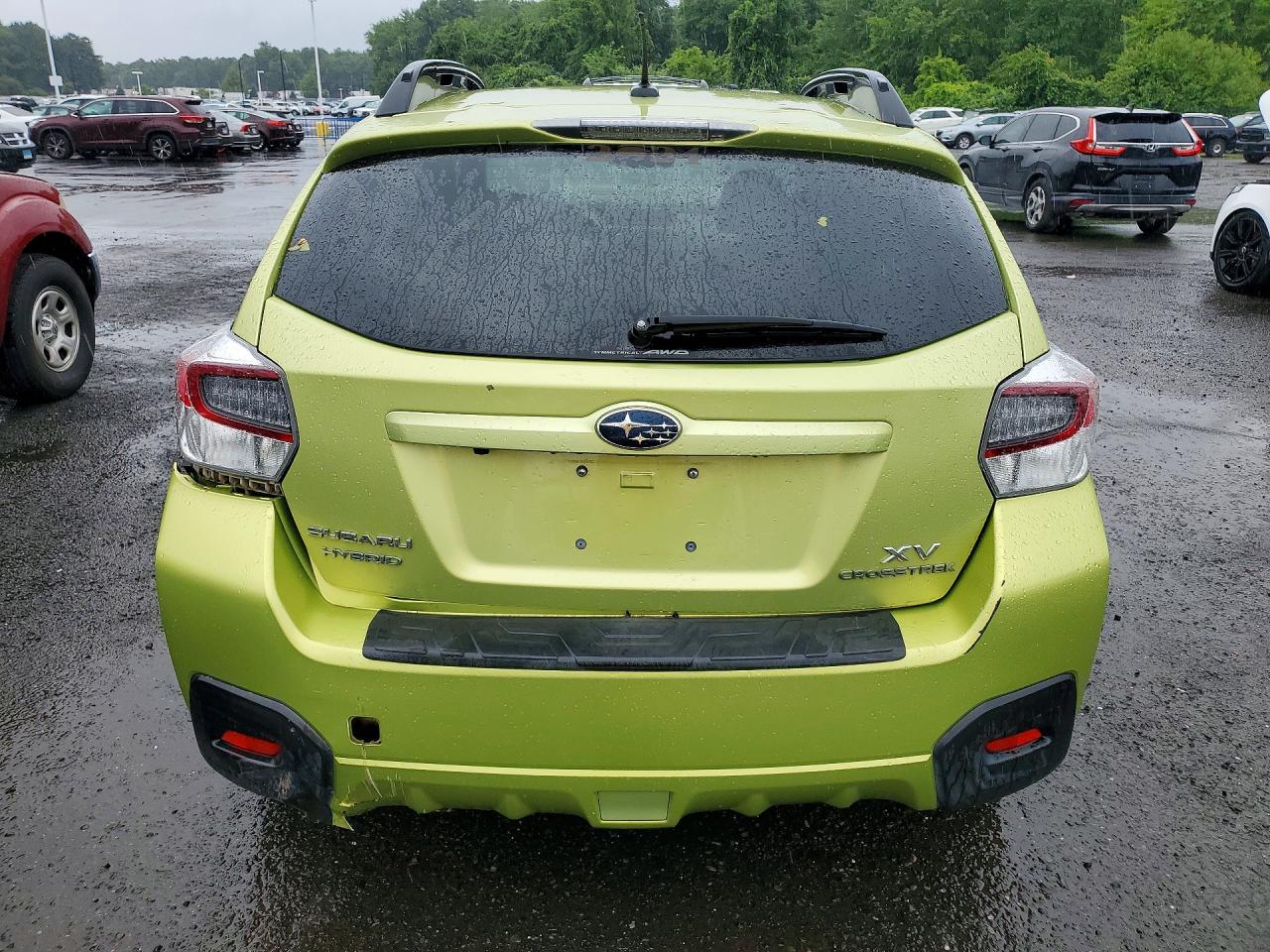 2014 Subaru Xv Crosstrek 2.0i Hybrid Touring Green vin: JF2GPBKC7EH278210