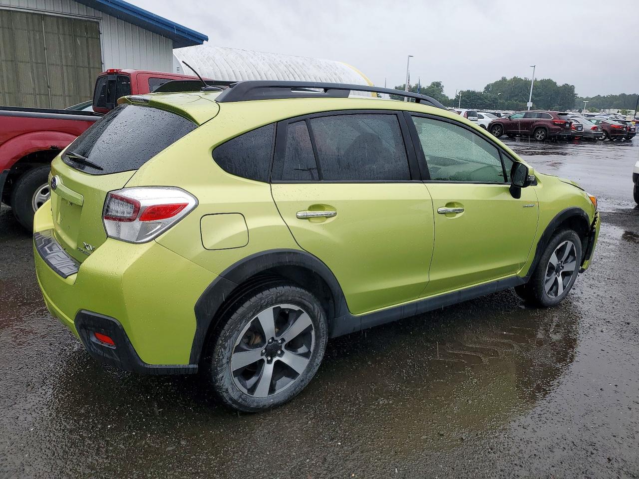 2014 Subaru Xv Crosstrek 2.0i Hybrid Touring Green vin: JF2GPBKC7EH278210