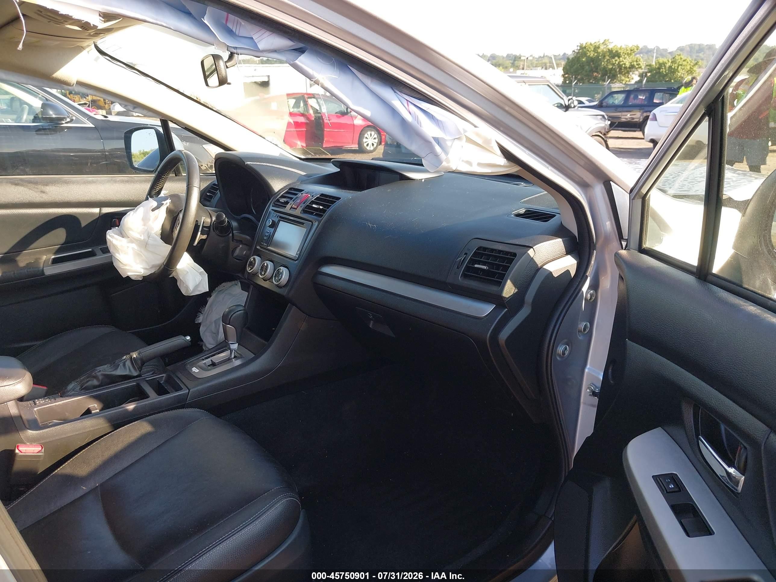 2014 Subaru Xv Crosstrek Hybrid 2.0i Touring Silver vin: JF2GPBKC7EH321623