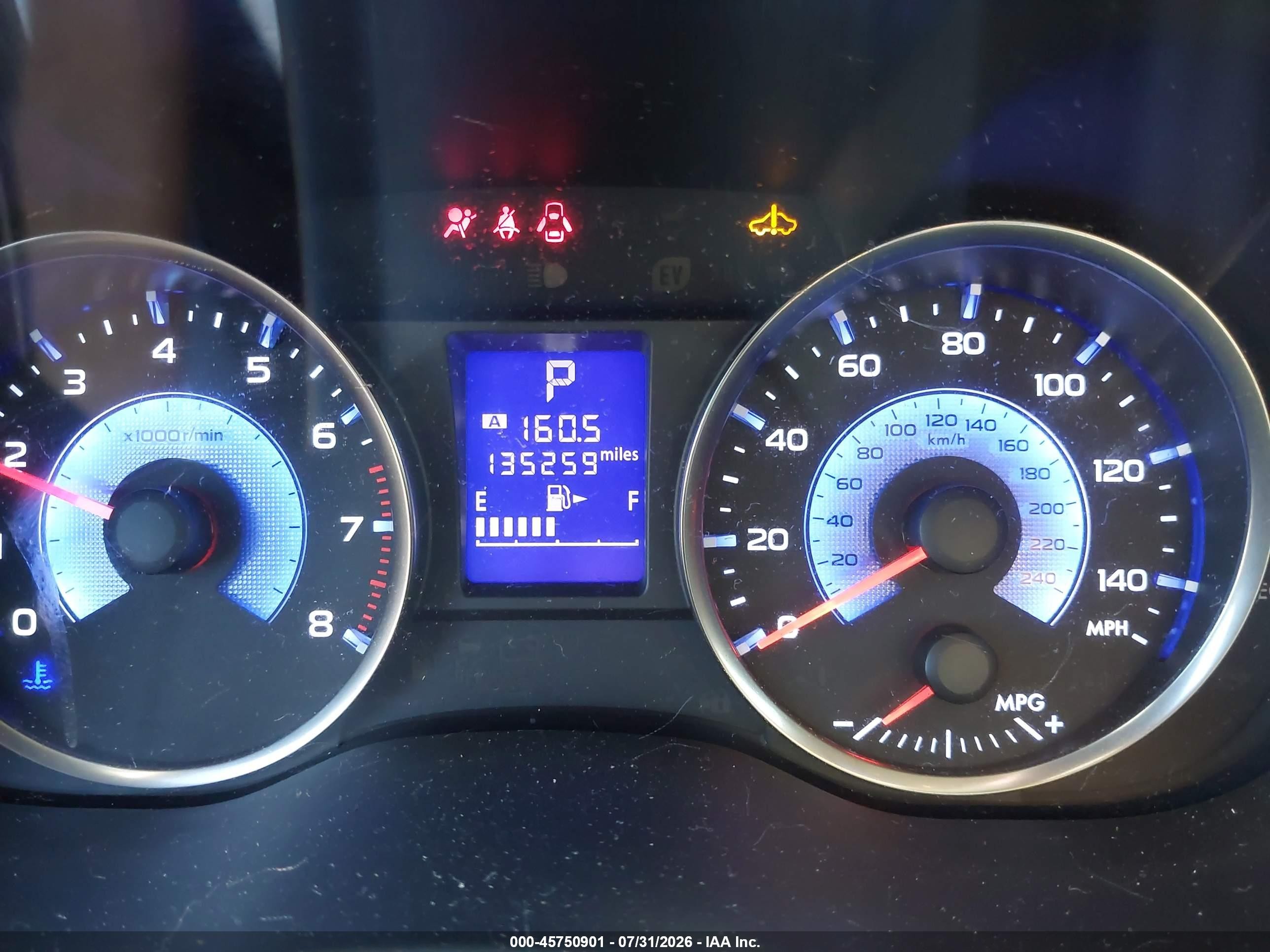 2014 Subaru Xv Crosstrek Hybrid 2.0i Touring Silver vin: JF2GPBKC7EH321623