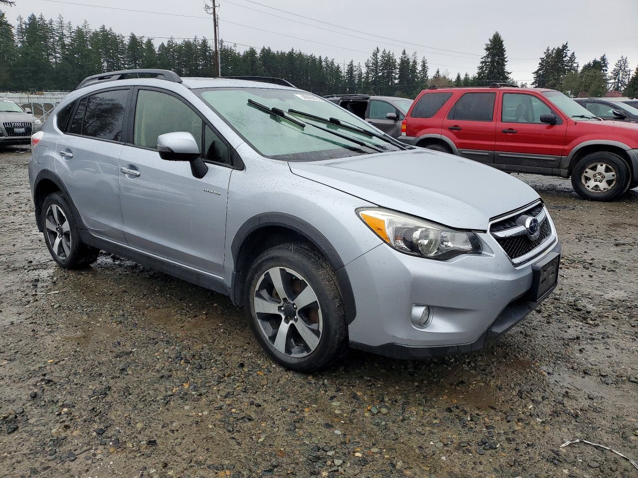 2014 Subaru Xv Crosstrek 2.0i Hybrid Touring Silver vin: JF2GPBKC7EH334582