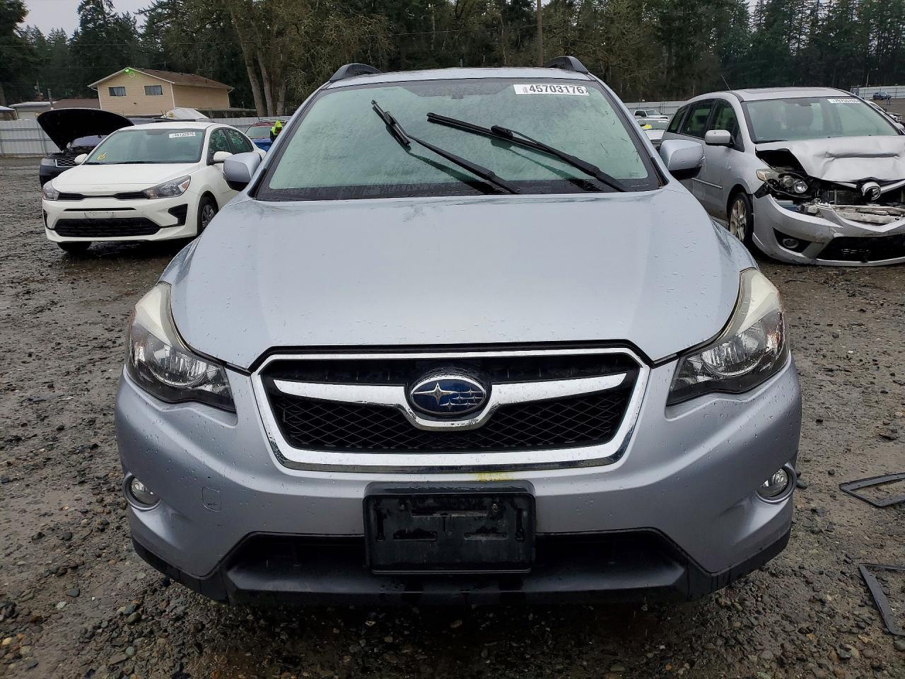 2014 Subaru Xv Crosstrek 2.0i Hybrid Touring Silver vin: JF2GPBKC7EH334582