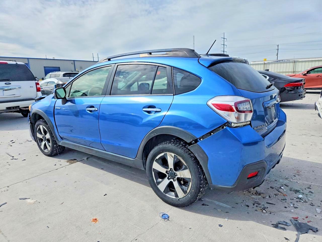 2014 Subaru Xv Crosstrek 2.0i Hybrid Touring Blue vin: JF2GPBKC8EH254496