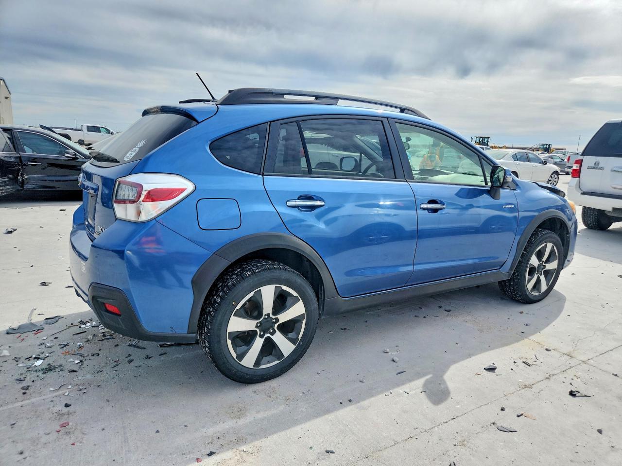 2014 Subaru Xv Crosstrek 2.0i Hybrid Touring Blue vin: JF2GPBKC8EH254496