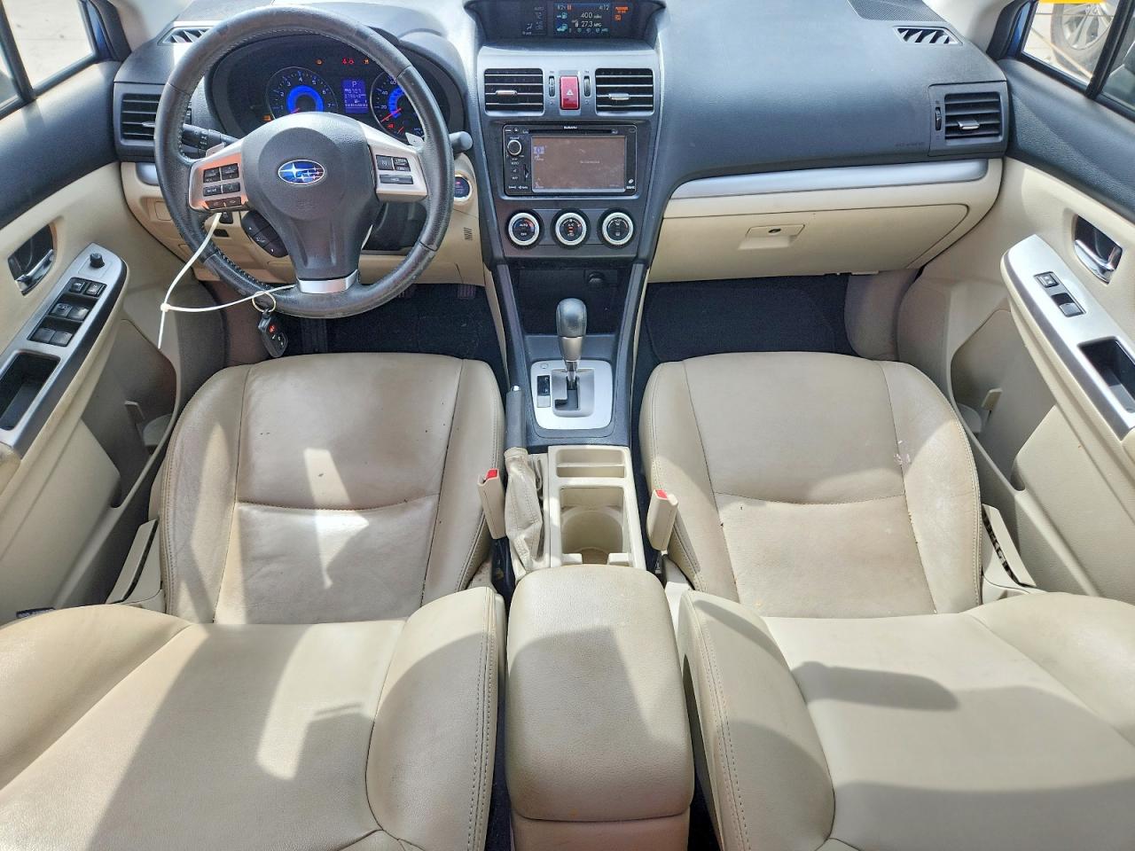 2014 Subaru Xv Crosstrek 2.0i Hybrid Touring Blue vin: JF2GPBKC8EH254496