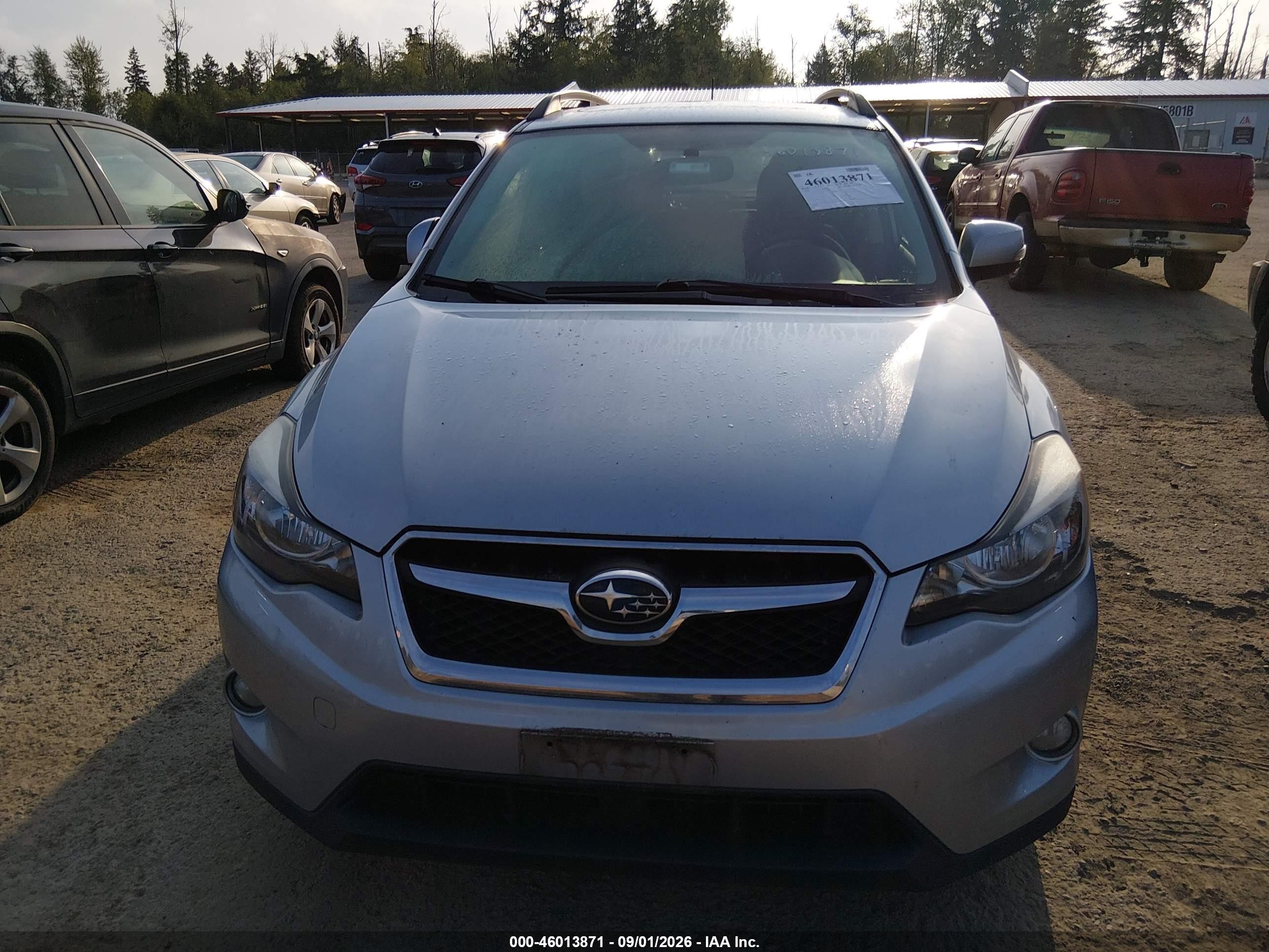 2014 Subaru Xv Crosstrek Hybrid 2.0i Touring Silver vin: JF2GPBKC8EH277793