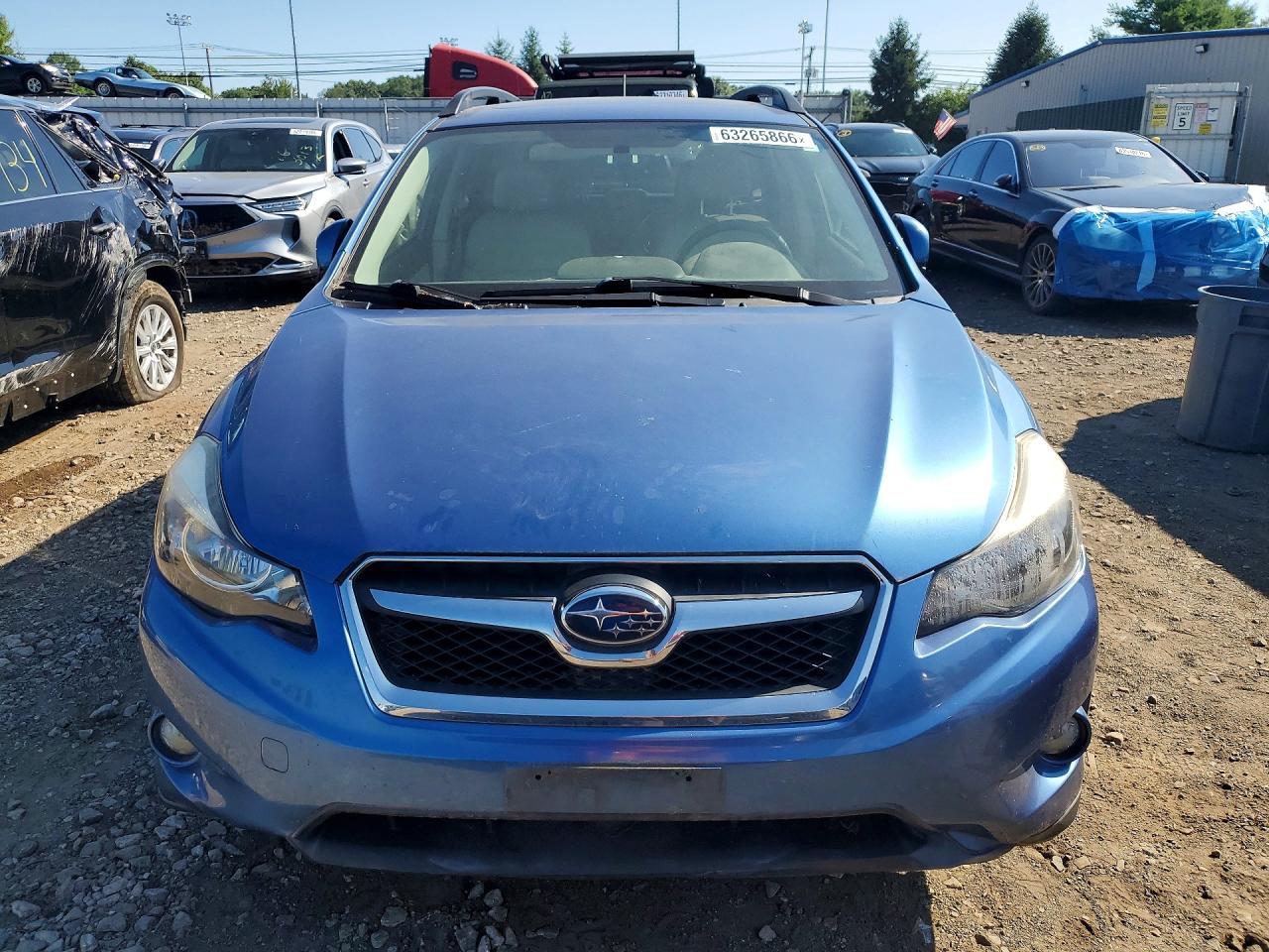 2014 Subaru Xv Crosstrek 2.0i Hybrid Touring Blue vin: JF2GPBKC8EH322358