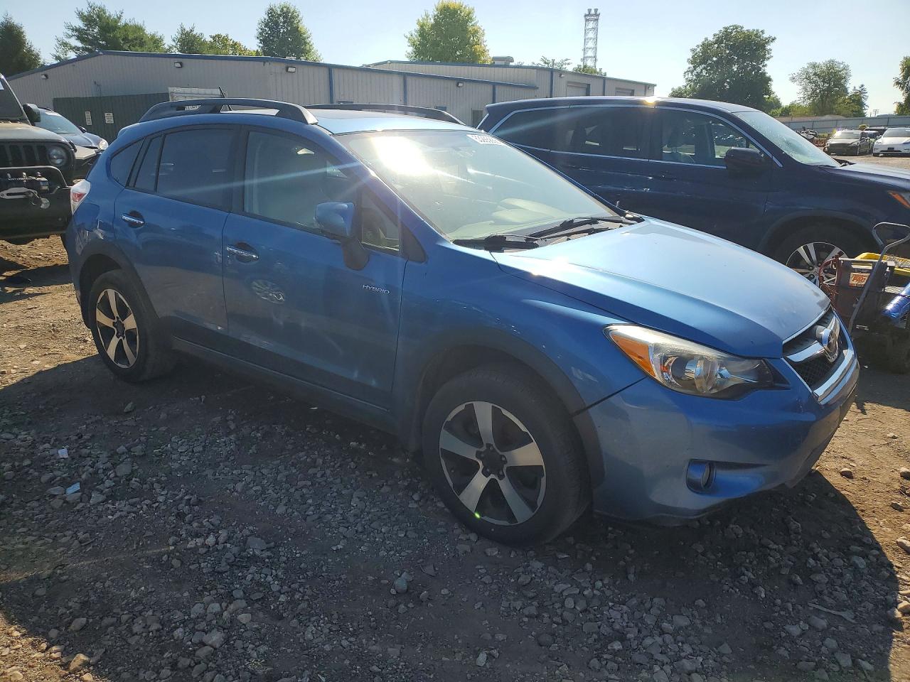 2014 Subaru Xv Crosstrek 2.0i Hybrid Touring Blue vin: JF2GPBKC8EH322358