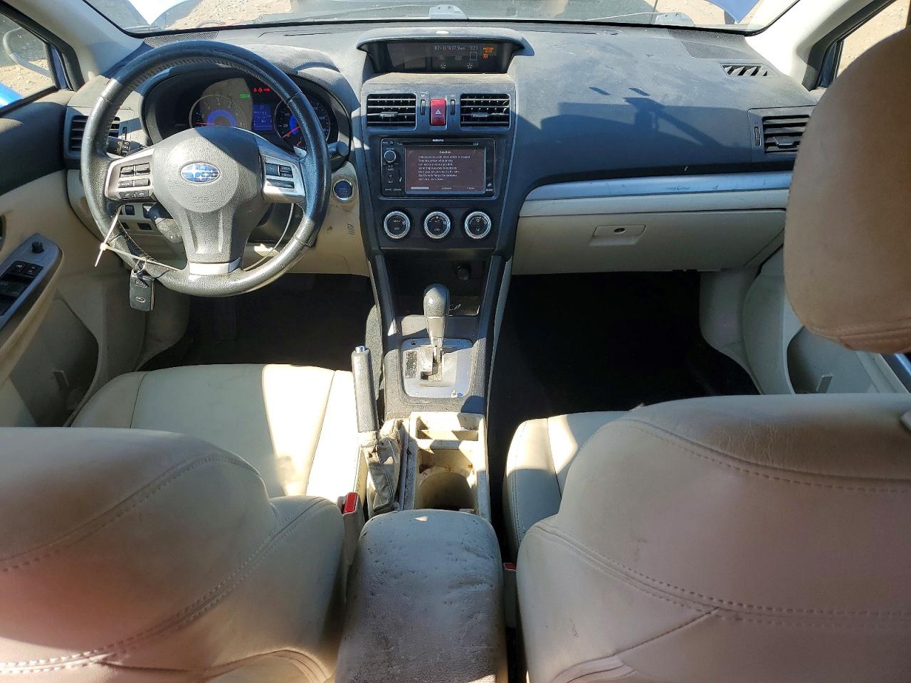 2014 Subaru Xv Crosstrek 2.0i Hybrid Touring Blue vin: JF2GPBKC8EH322358