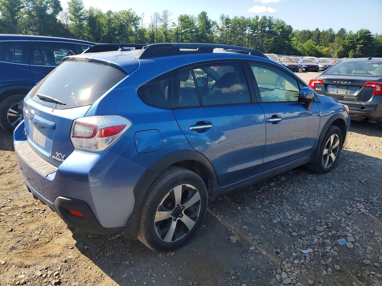 2014 Subaru Xv Crosstrek 2.0i Hybrid Touring Blue vin: JF2GPBKC8EH322358